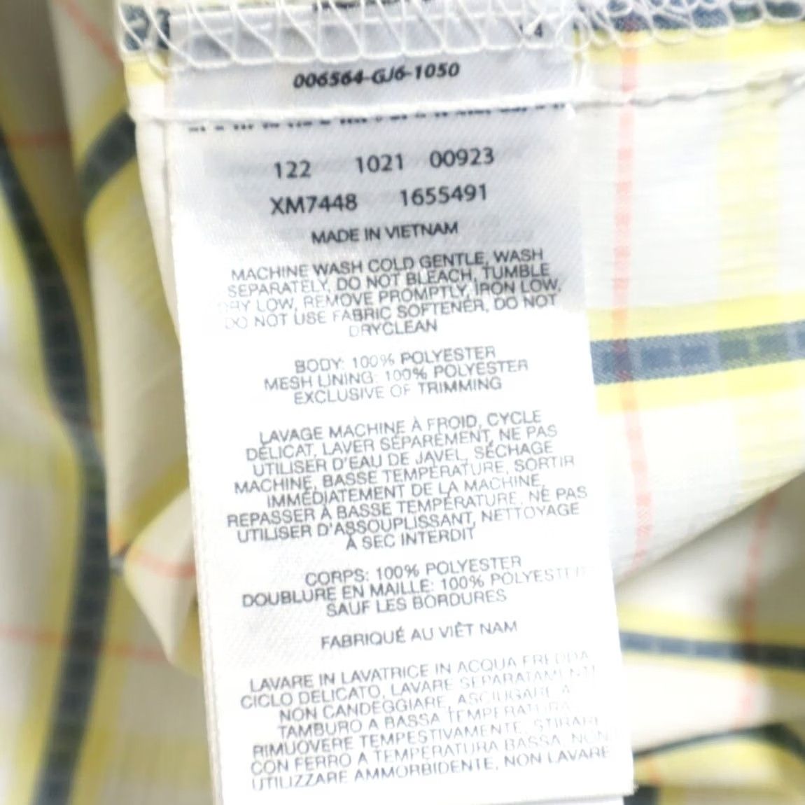 Vintage Columbia PFG Fishing Polyester Plaid Button Down Shirt Yellow Men's L Size US L / EU 52-54 / 3 - 6 Thumbnail