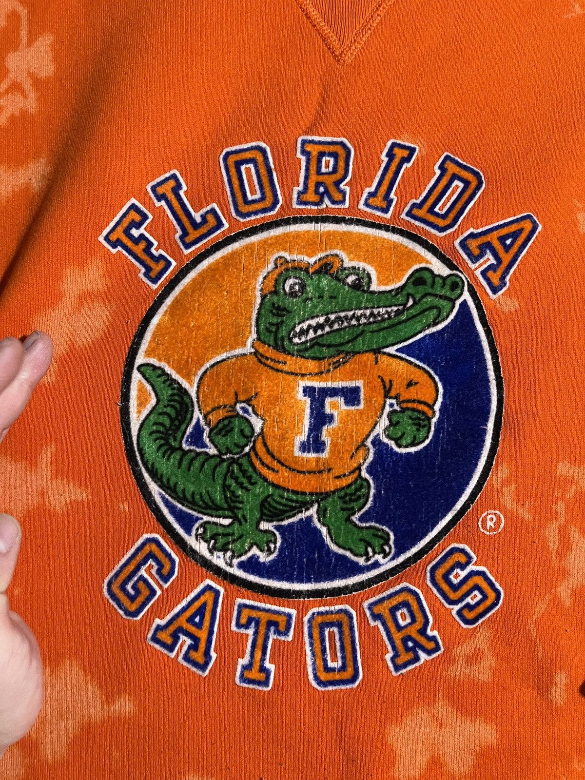 Russell Athletic Florida Gators Felt Sweater Size US XL / EU 56 / 4 - 2 Thumbnail