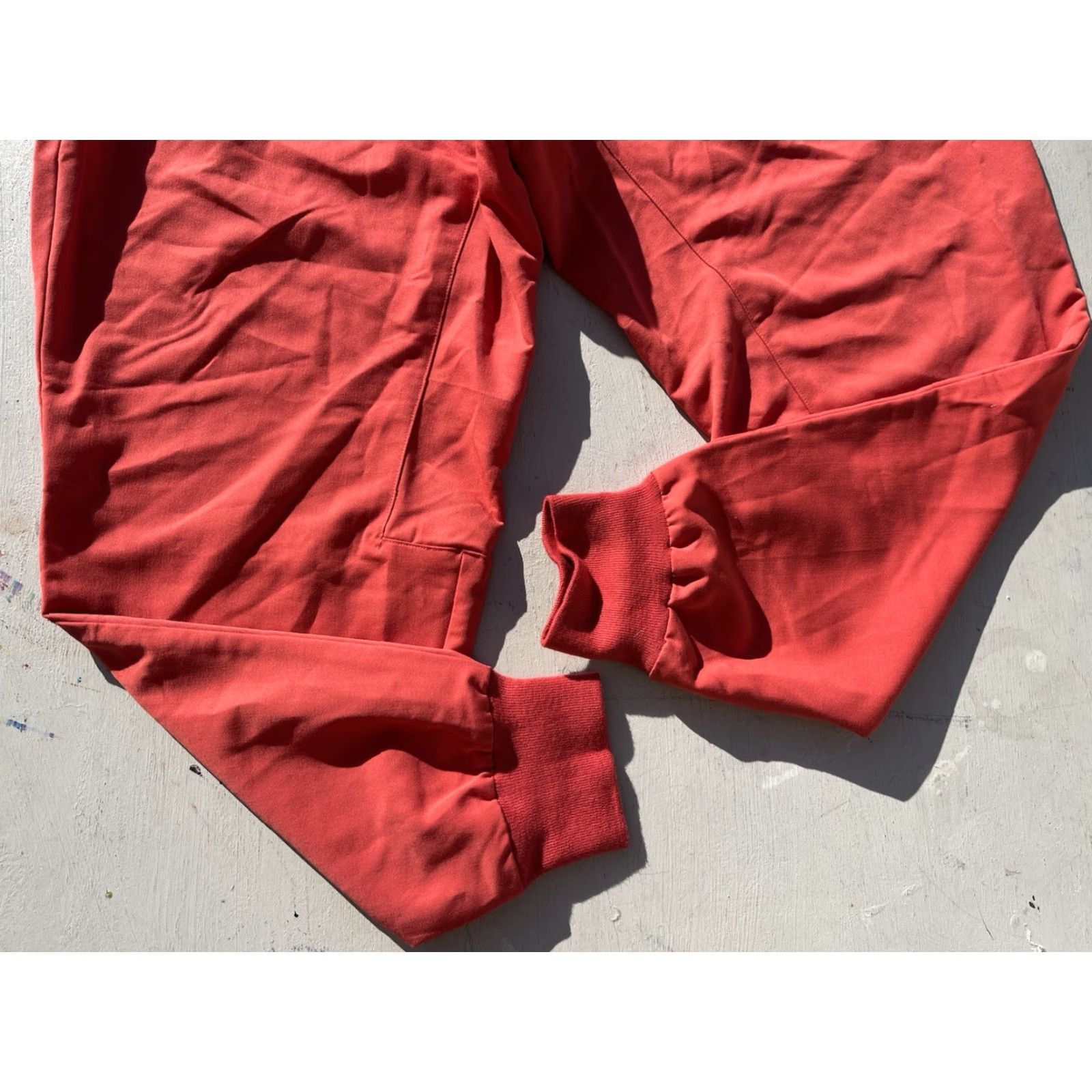Pinko FIGS Unisex Scrubs Coral Pink Pants 2XL Medical Hospice ER Nurse Tapered String Size US 39 - 6 Thumbnail
