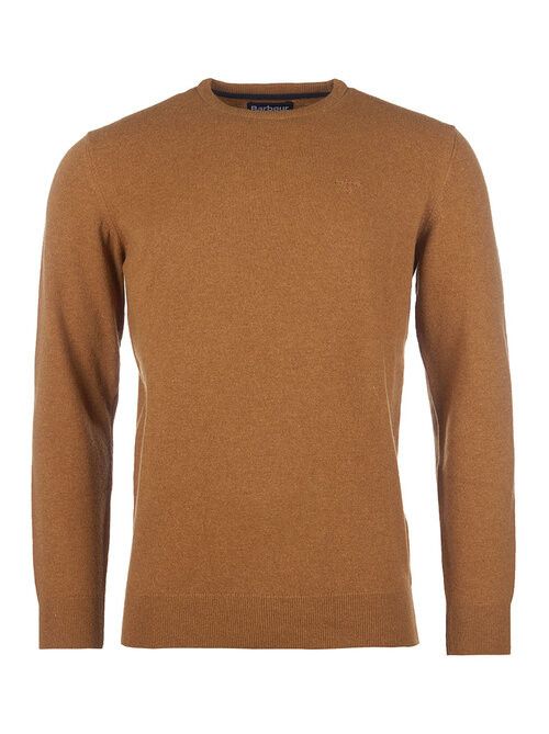 Barbour o1y1224 Logo Crewneck Sweater in Camel Size US S / EU 44-46 / 1 - 1 Thumbnail