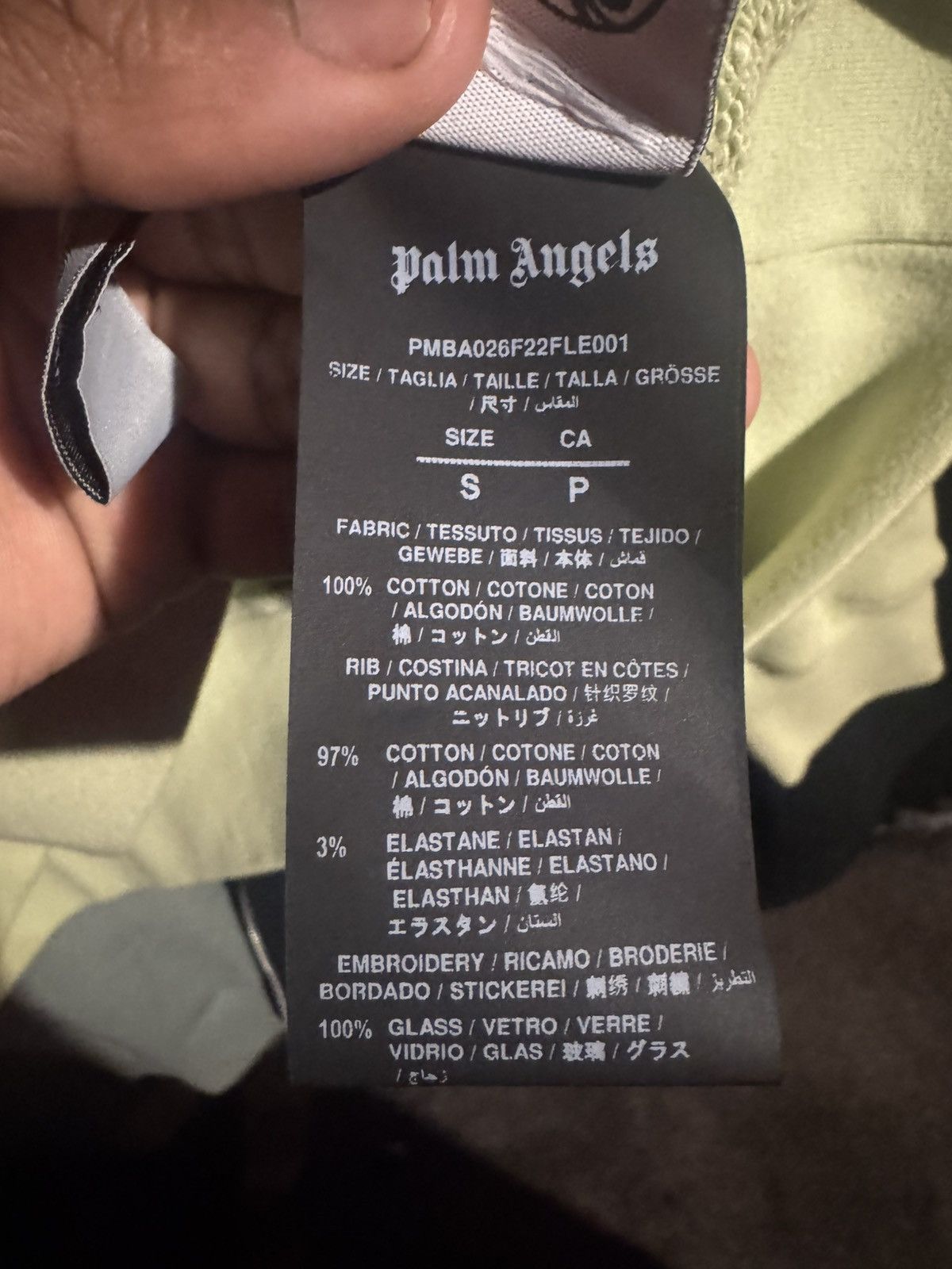 Palm Angels PALM ANGELS RHINESTONES BEAR SWEATSHIRT Size US S / EU 44-46 / 1 - 12 Thumbnail