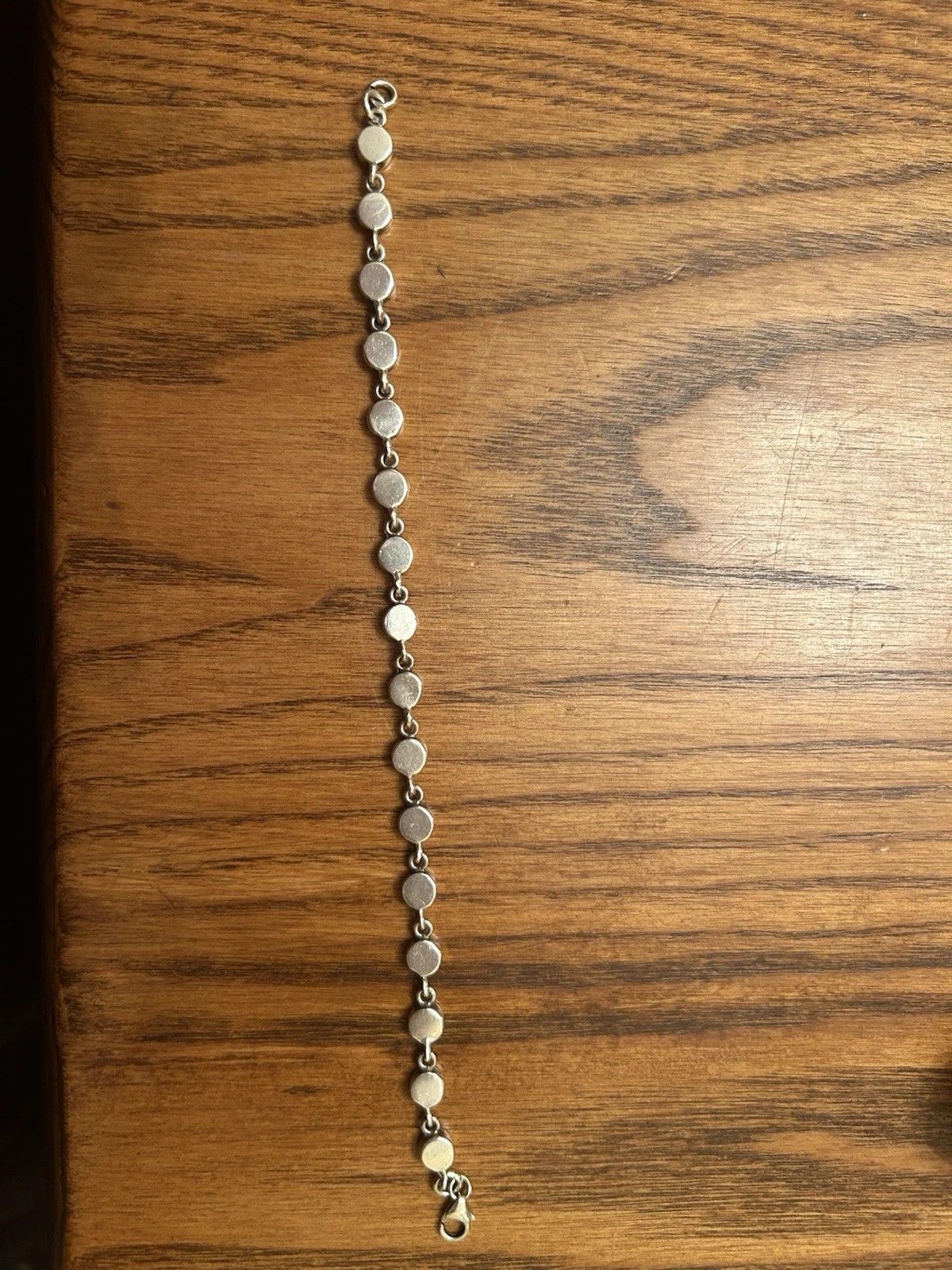Sterling Silver Sterling Silver Tennis Bracelet Blue Fire Opal 7" Size ONE SIZE - 5 Thumbnail
