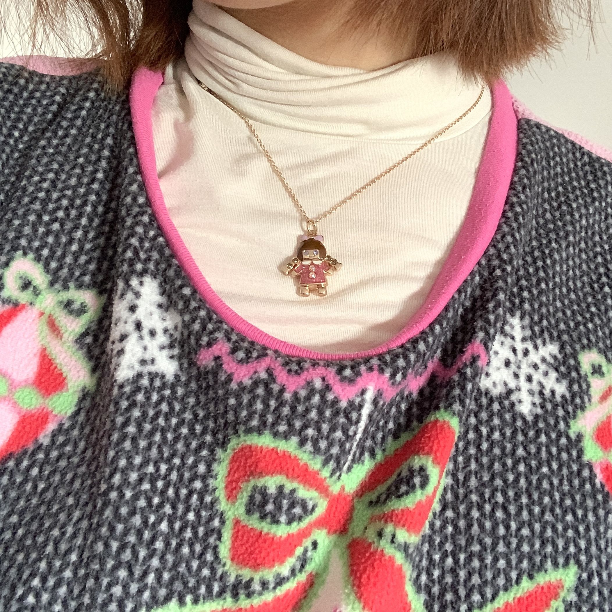 Anna Sui Anna Sui 2000s little girl necklace Size ONE SIZE - 6 Thumbnail