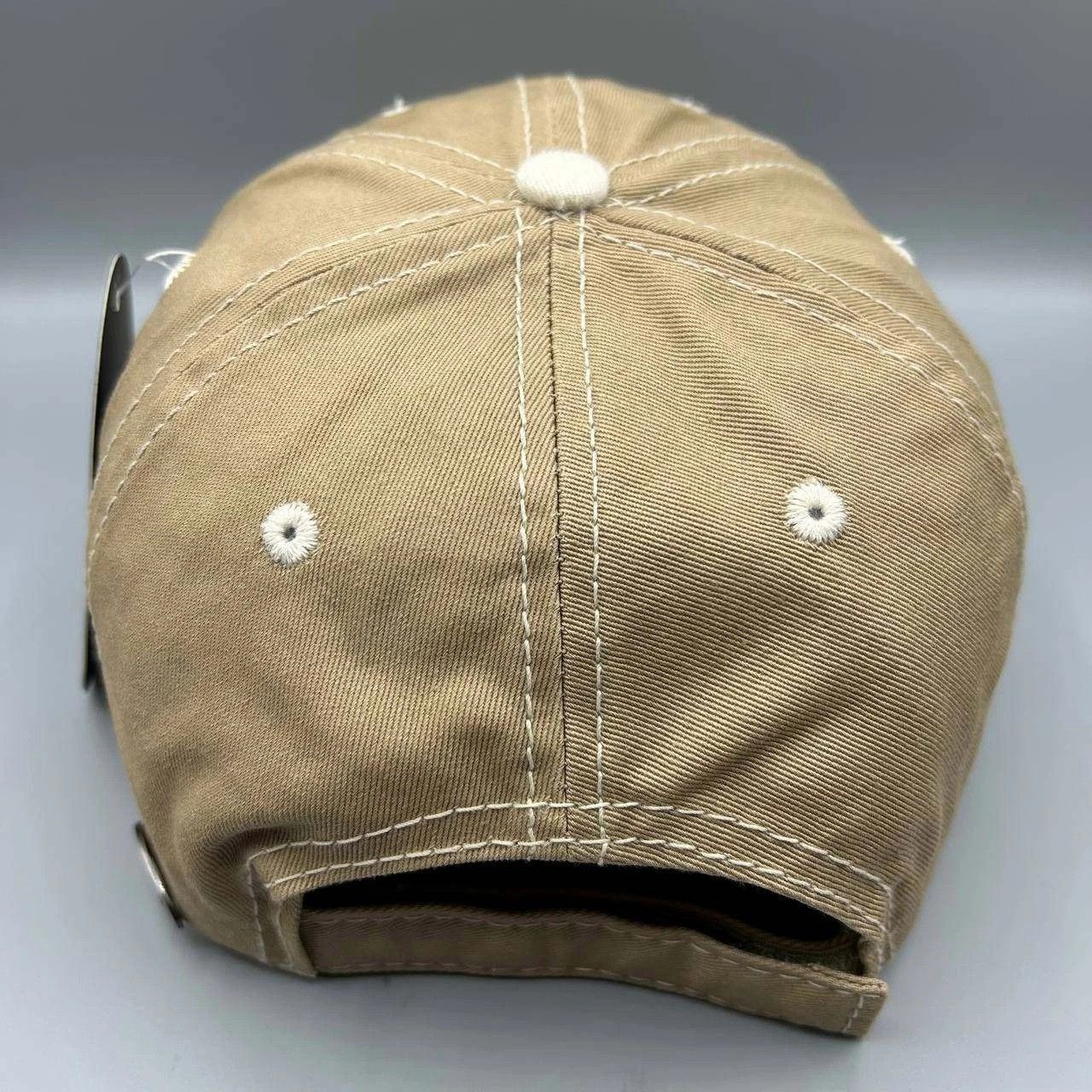 Greg Norman Greg Norman Golf Hat Men Beige Embroidered Strap Back Cotton Size ONE SIZE - 6 Thumbnail