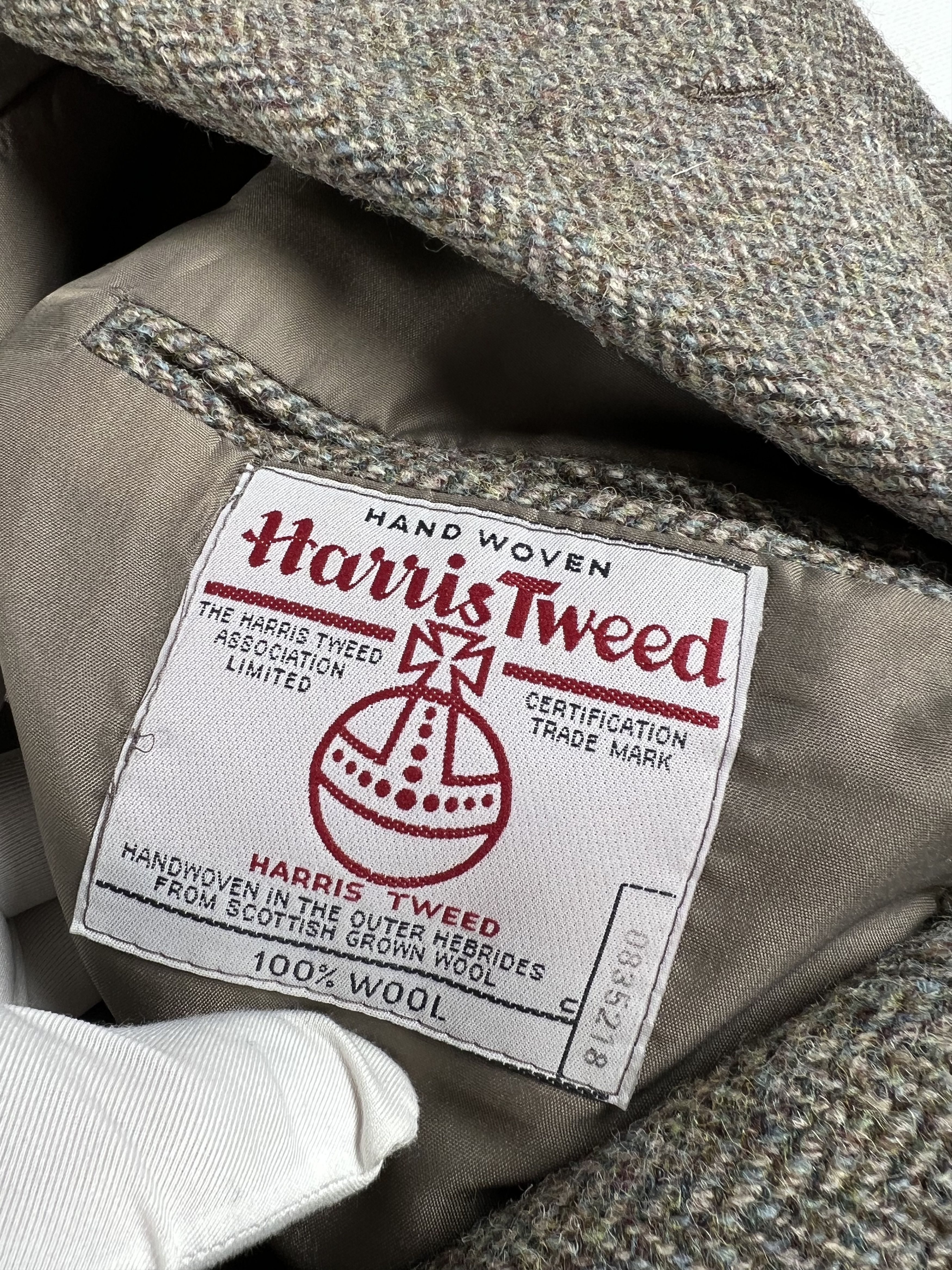 Harris Tweed × Vintage Vintage Harris Tweed Wool Blazer XL Size 52R - 5 Thumbnail