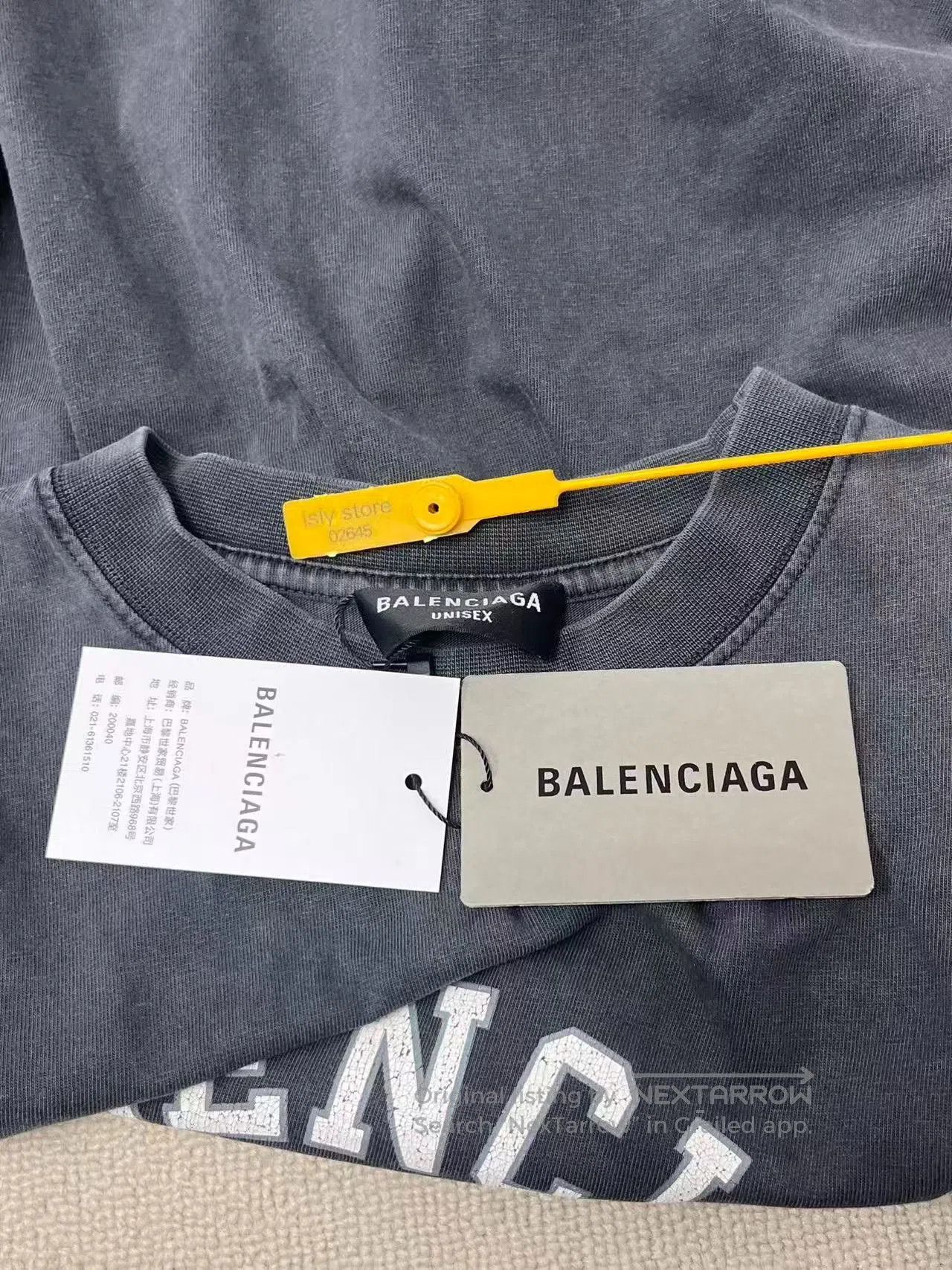Balenciaga Balenciaga 1917 Logo Vintage Washed Oversized T-shirt. Size US M / EU 48-50 / 2 - 5 Thumbnail