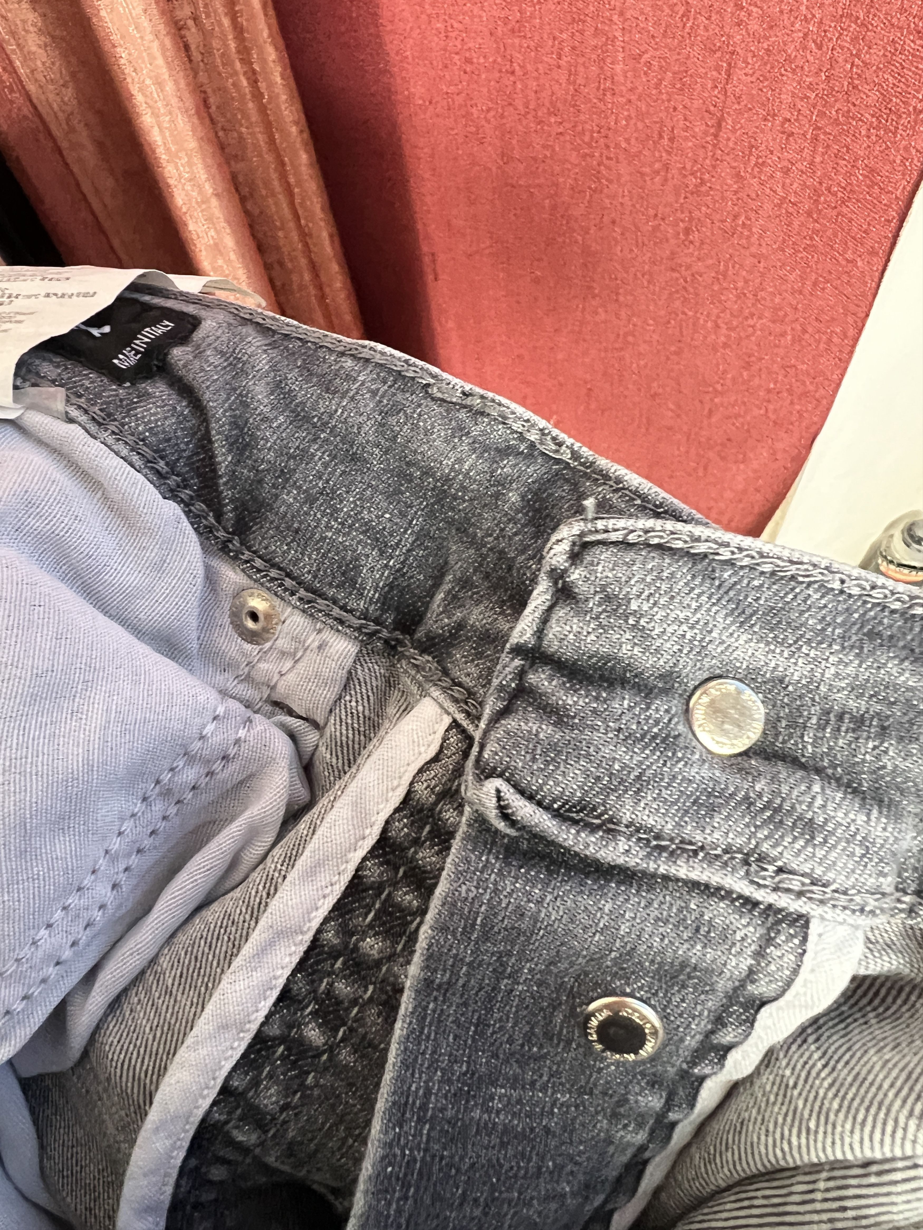Dsquared2 DSQUARED2 GREY DENIM SLIM JEANS Size US 30 / EU 46 - 7 Thumbnail