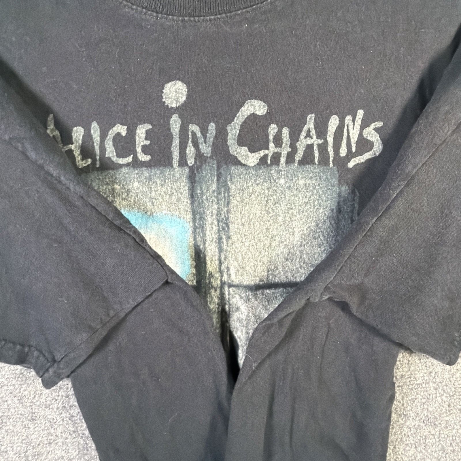 Band Tees Vintage Alice In Chains Shirt Black Y2K Dirt Jar Of Flies Size US L / EU 52-54 / 3 - 5 Thumbnail