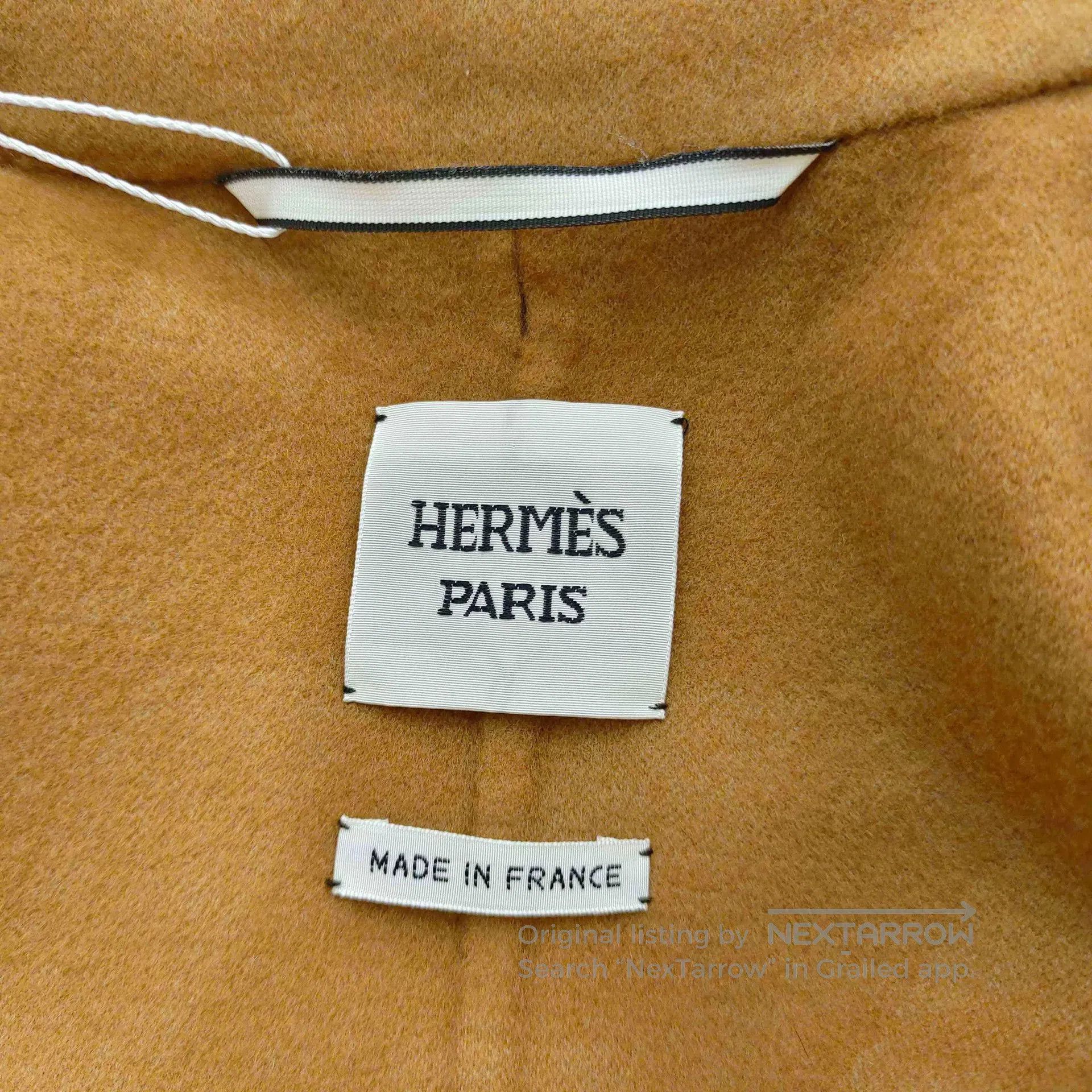 Hermes hermes removable cashmere shawl coat. Size US S / EU 44-46 / 1 - 3 Thumbnail