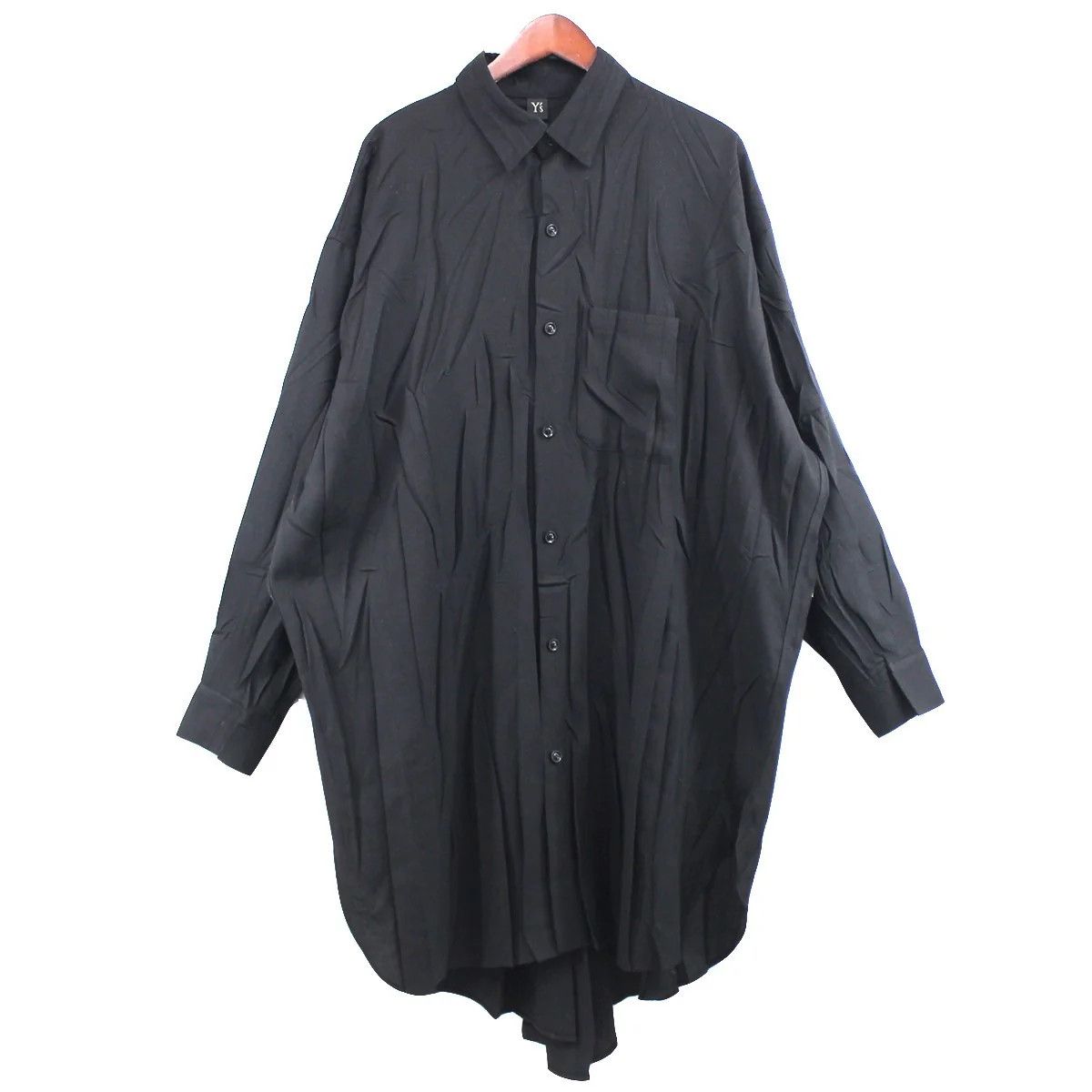 Yohji Yamamoto Ys YOHJI YAMAMOTO 23AW LONG SLEEVE SHIRTS Size US M / EU 48-50 / 2 - 1 Thumbnail
