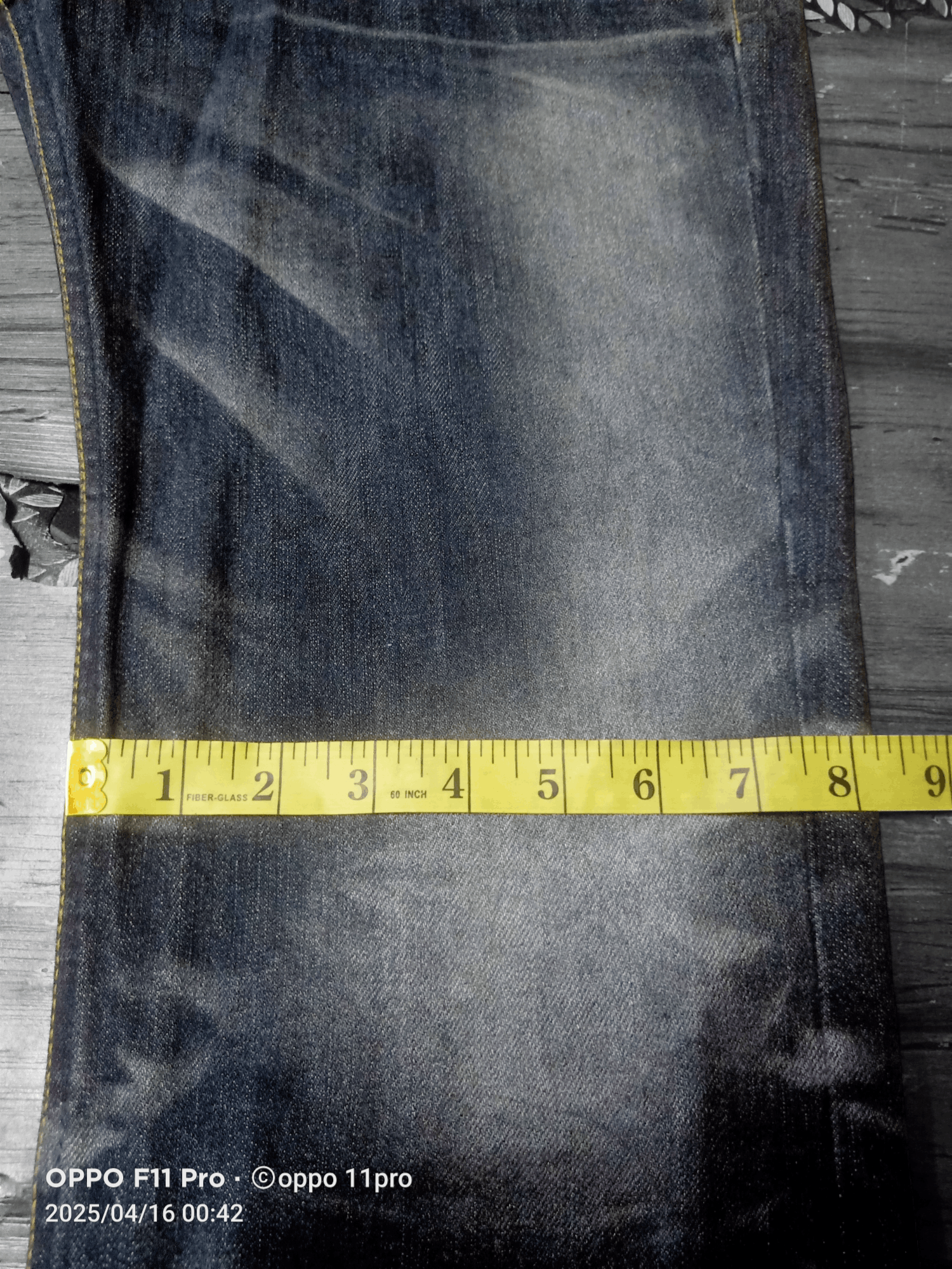 If Six Was Nine × Le Grande Bleu (L.G.B.) Midas 9 XL FlareDenim HoneyCum Design Size US 33 - 18 Thumbnail