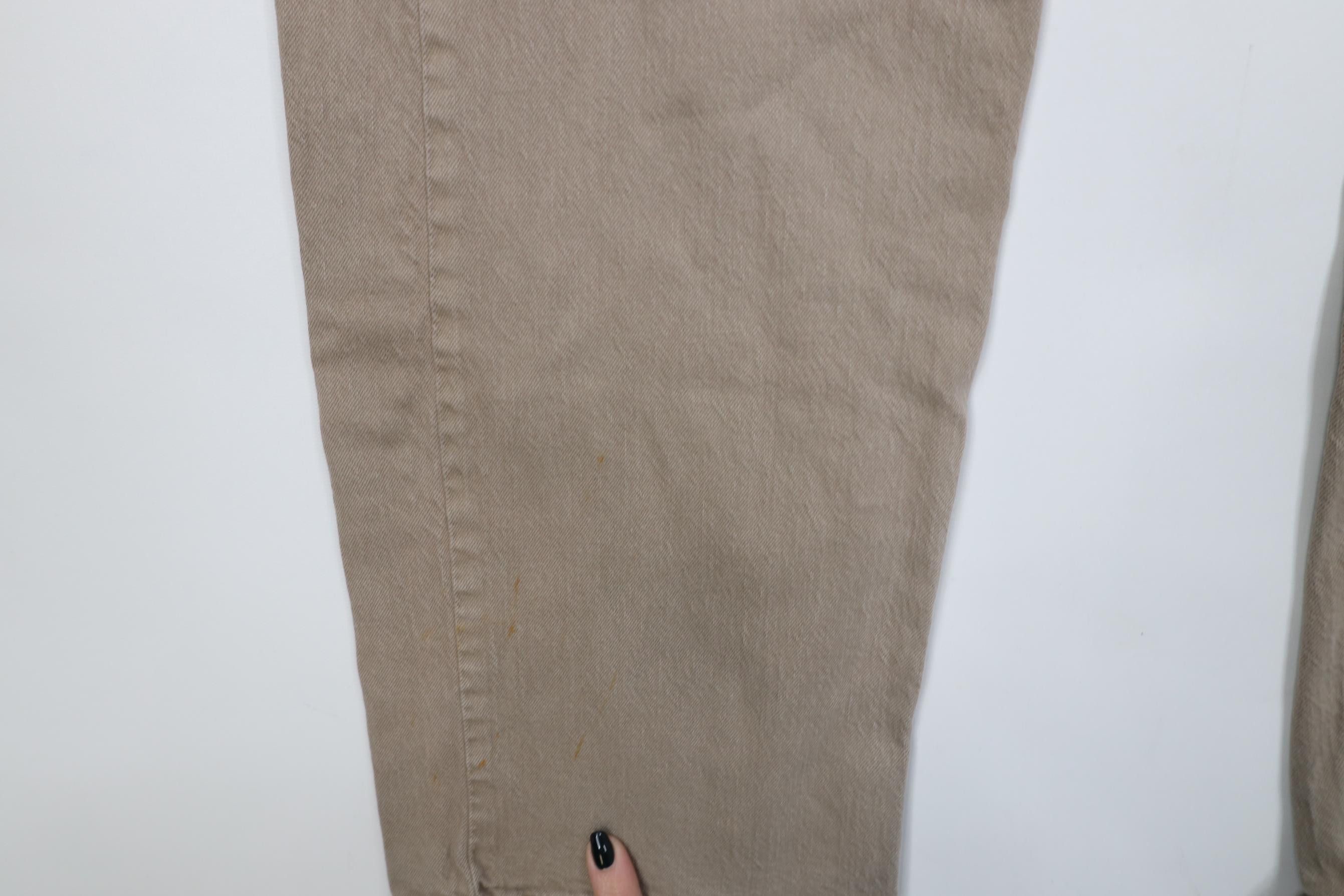 Levi's Vintage Y2K Levis 505 Regular Straight Leg Jeans Beige Size US 38 / EU 54 - 6 Thumbnail