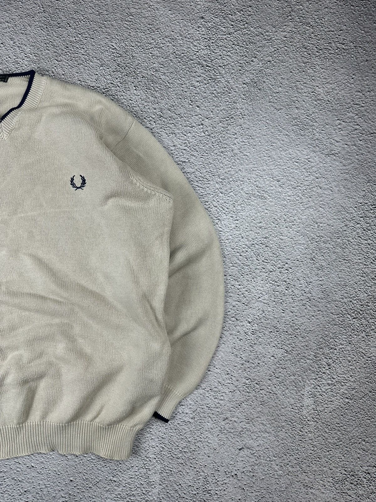 Fred Perry Vintage Fred Perry Knitwear Sweater Rare 90s Striped Y2K Size US M / EU 48-50 / 2 - 4 Thumbnail