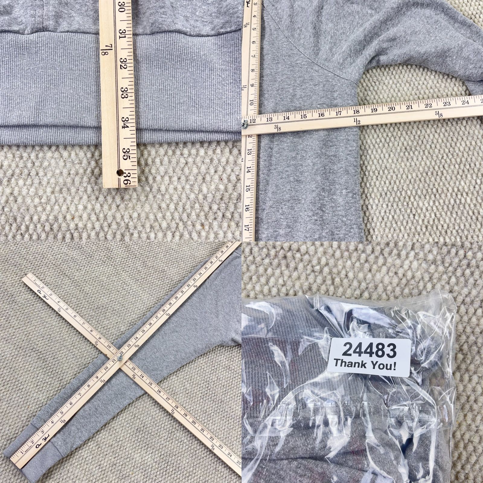 Prana prAna Dress Women's Small Gray Long Sleeve Pockets Sweater Lace Neck Size S / US 4 / IT 40 - 8 Thumbnail
