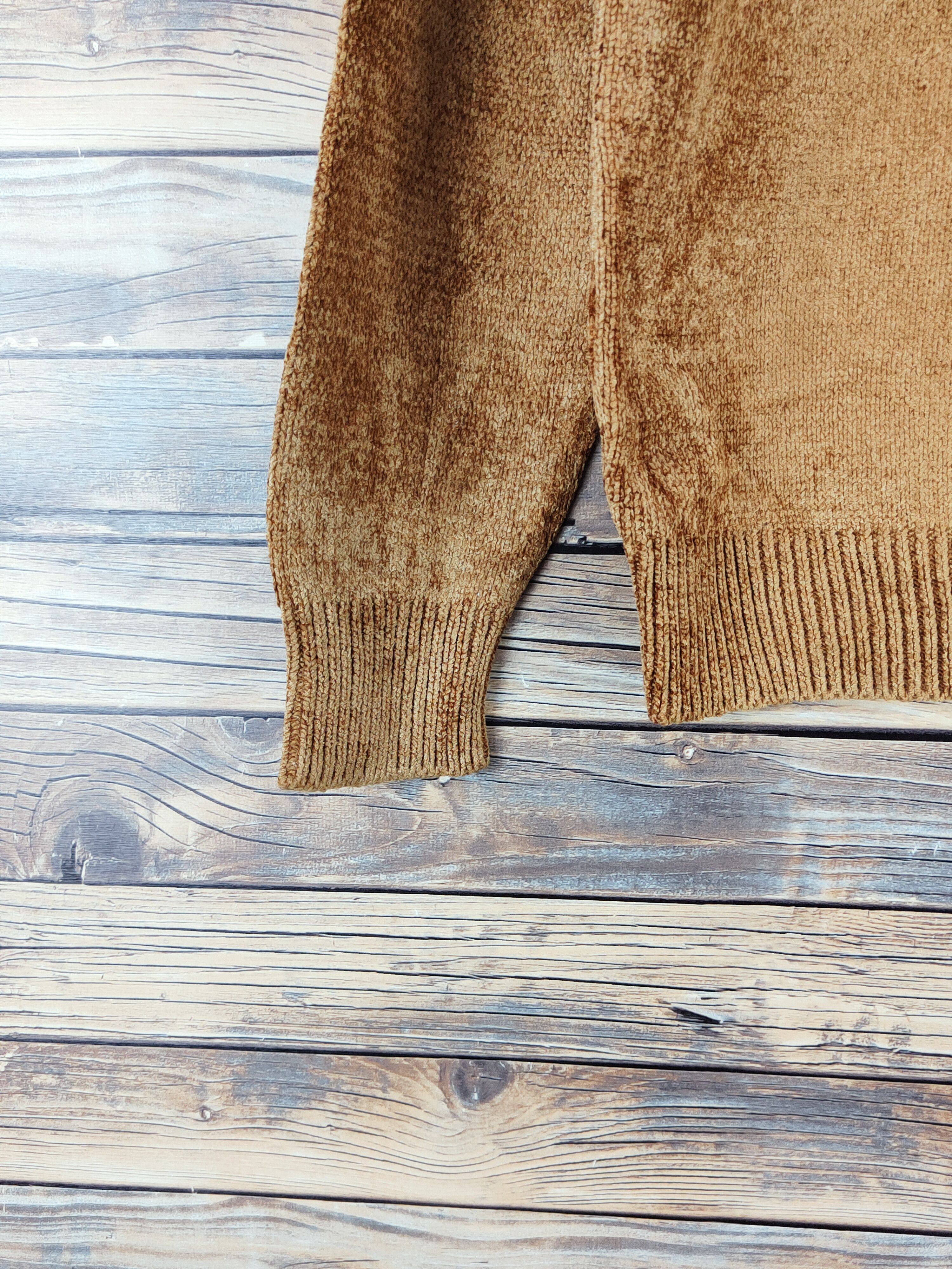 Homespun Knitwear × Japanese Brand × Vintage Banana Boat Brown Flower Knitwear Sweatshirts #W999 Size M / US 6-8 / IT 42-44 - 5 Thumbnail