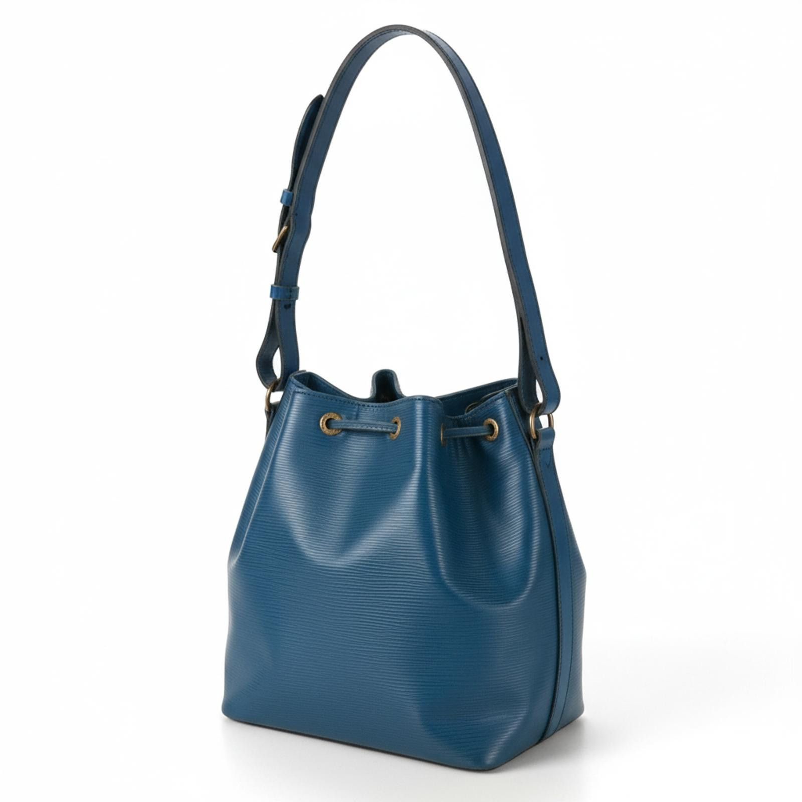 Louis Vuitton Louis Vuitton - Epi Leather Shoulder Bucket Bag Blue Size ONE SIZE - 1 Thumbnail