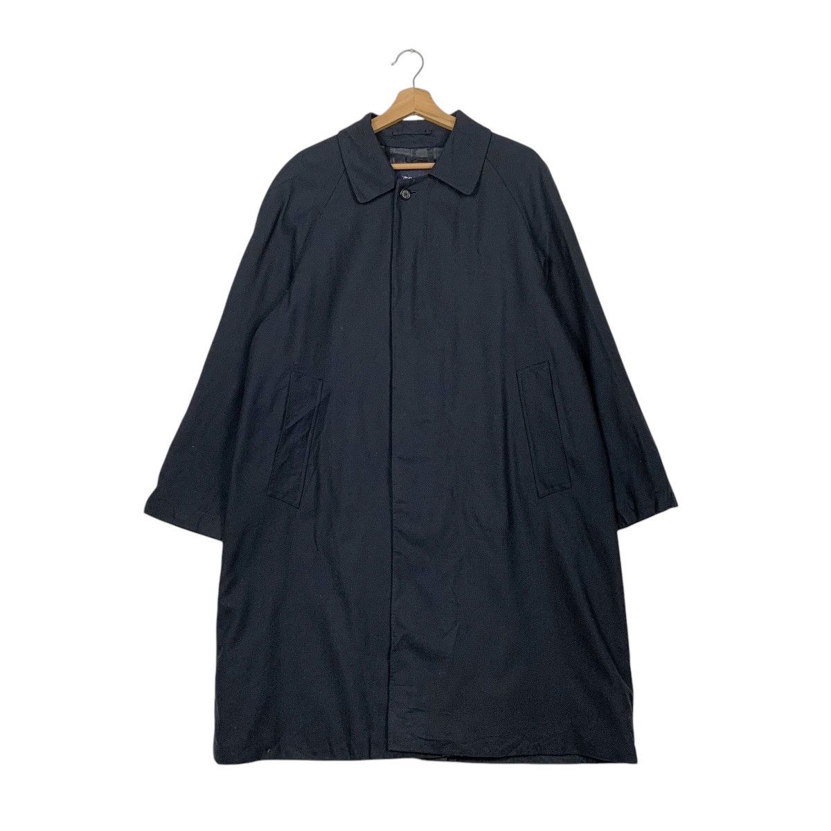 Burberry Vintage Burberry London Wool Trench Coat Size US L / EU 52-54 / 3 - 1 Thumbnail