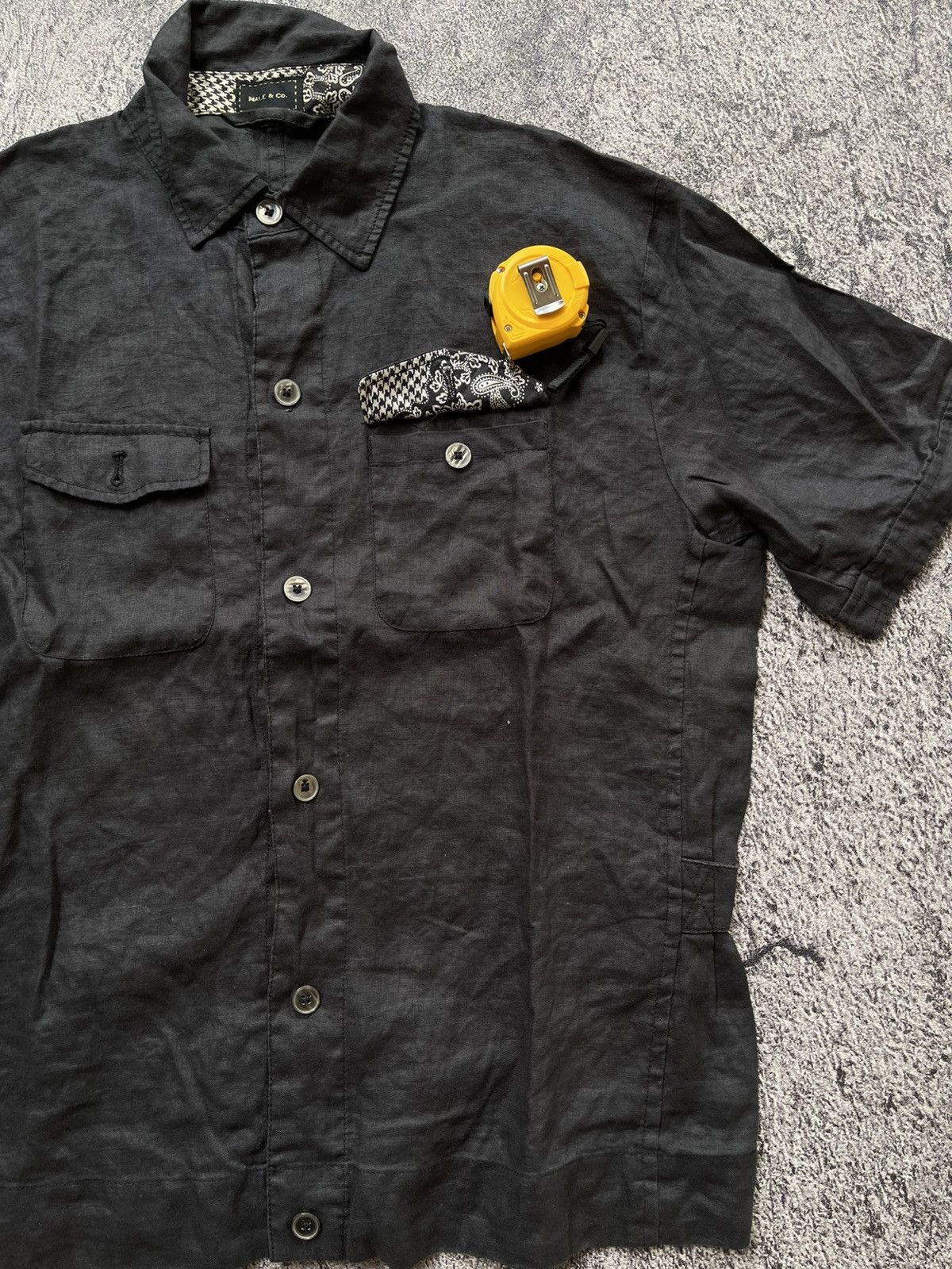 Japanese Brand Y2K Male & Co ifsixwasnine paisley shirt Size US L / EU 52-54 / 3 - 5 Thumbnail