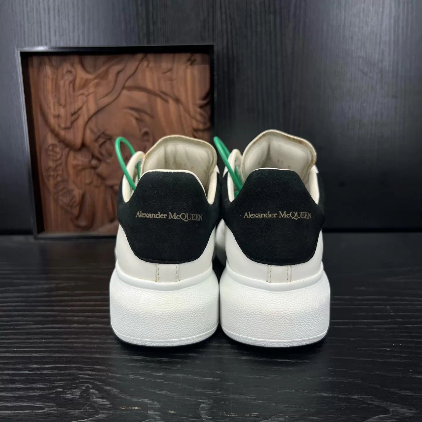 Alexander McQueen Alexander McQueen Black Tailed Suede Shoes 35 Like New Size US 4.5 / IT 34.5 - 6 Thumbnail