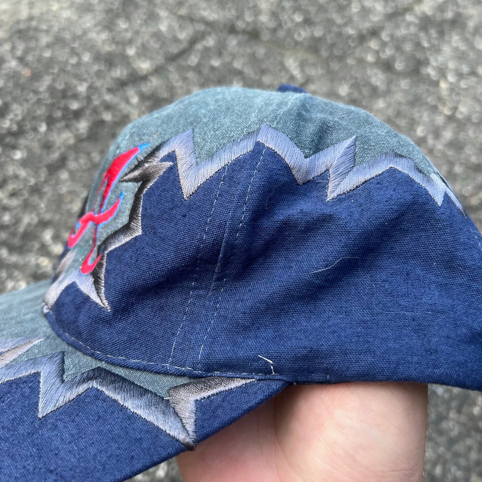 MLB Vintage Atlanta braves drew pearson mlb hat Size ONE SIZE - 4 Thumbnail