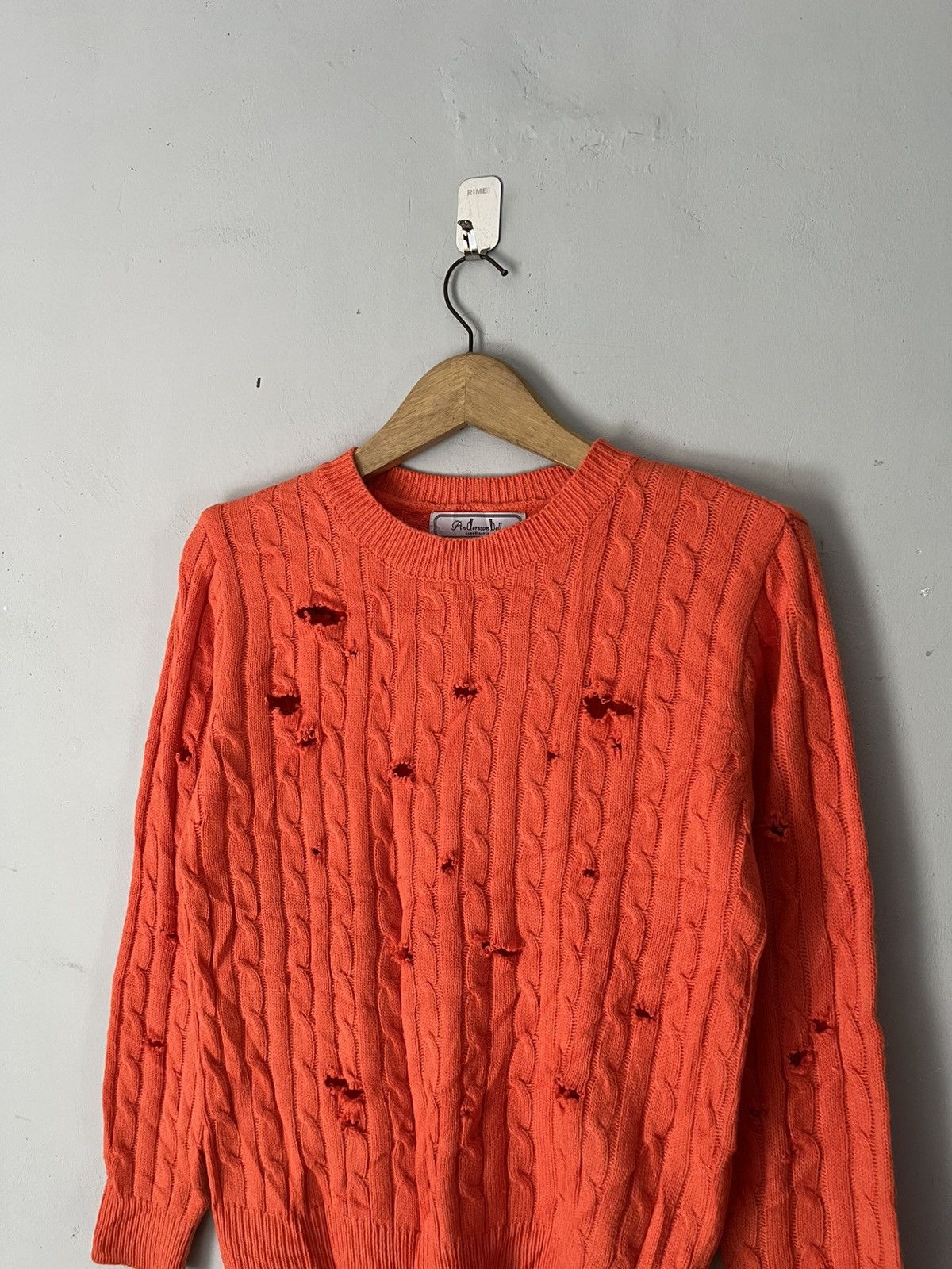 Andersson Bell Anderson bell destroyed cable knit streetwear Size US S / EU 44-46 / 1 - 3 Thumbnail