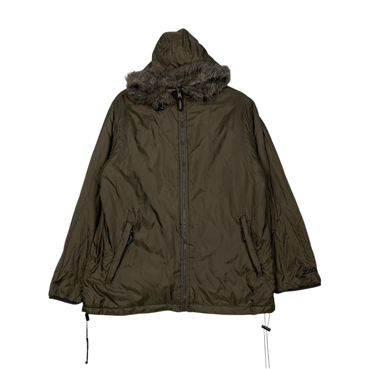 Zippo ZIPPO Reversible Jacket Faux Fur Hoodies #2369-C106 Size US M / EU 48-50 / 2 - 1 Thumbnail