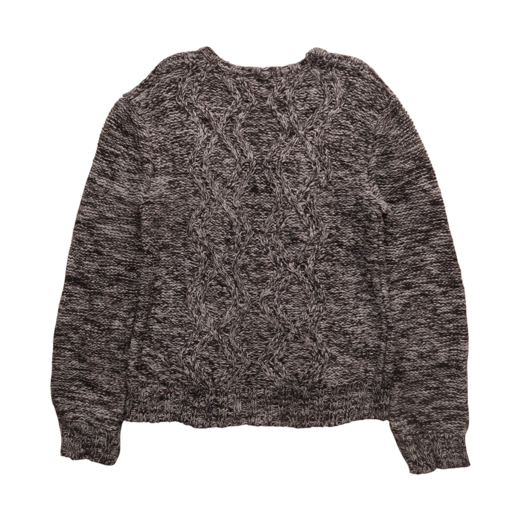 Japanese Brand 1990s Vanquish Japan - Cable Knit Cardigan CDG Size US L / EU 52-54 / 3 - 2 Thumbnail