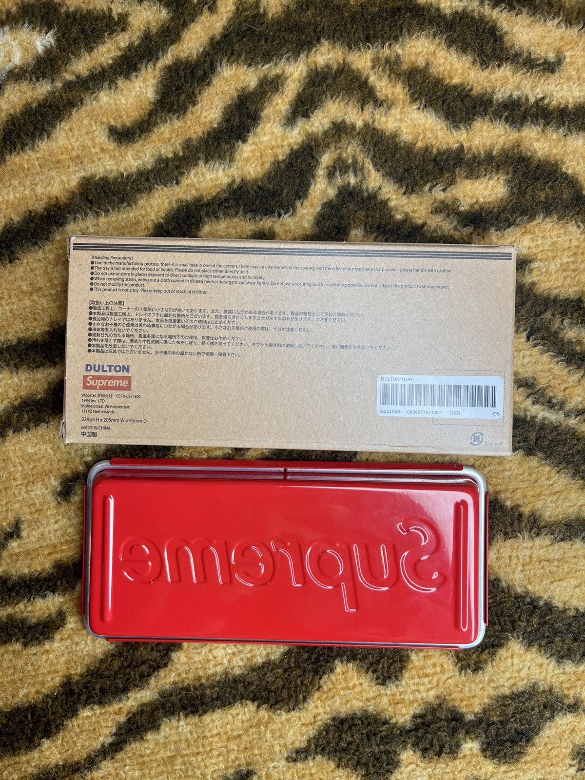Supreme Supreme Dutton tray Red New Size ONE SIZE - 3 Thumbnail
