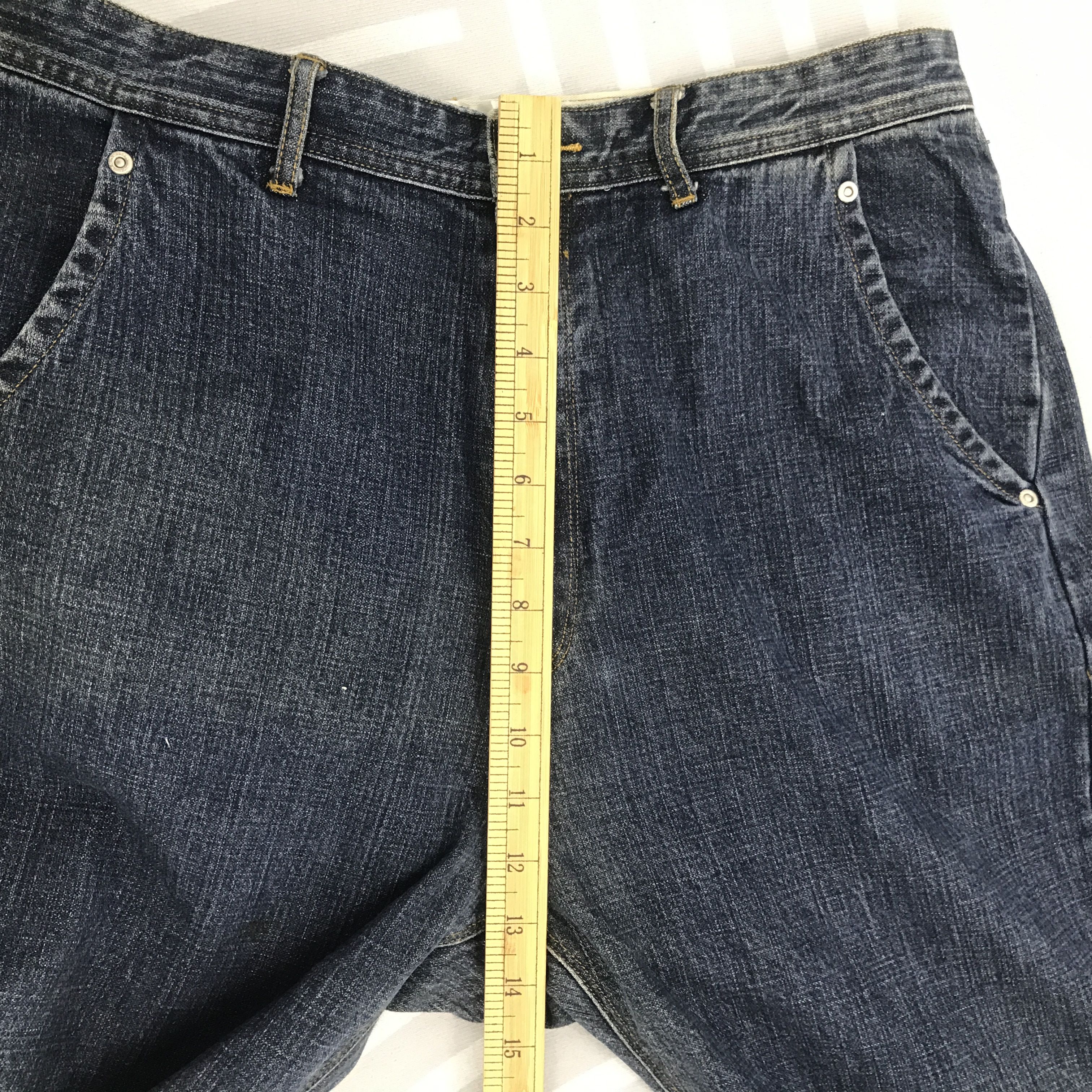 Japanese Brand × Vintage Baggy Denim Version 101 Blue denim Japan style pant Size US 34 / EU 50 - 8 Thumbnail