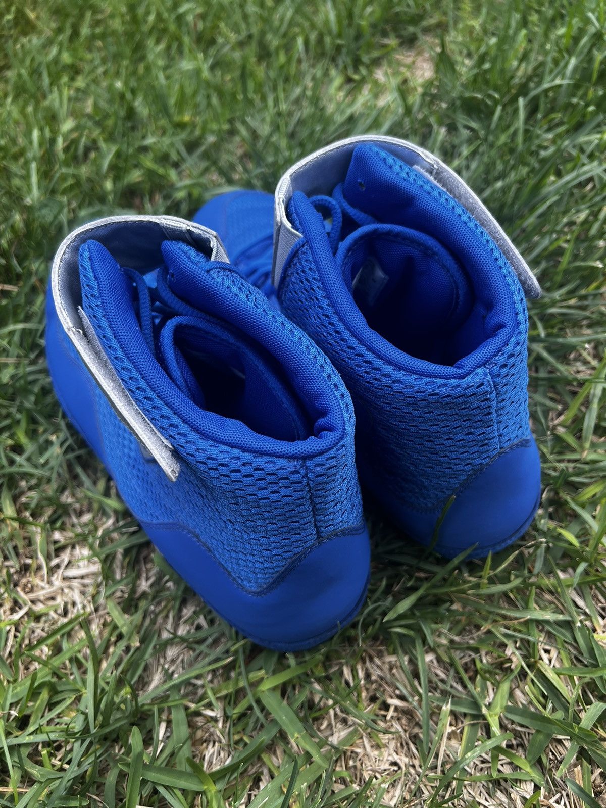 Nike NEW Nike Inflict Wrestling Shoes size 15 Mens Blue Royal Size US 15 / EU 48 - 7 Thumbnail