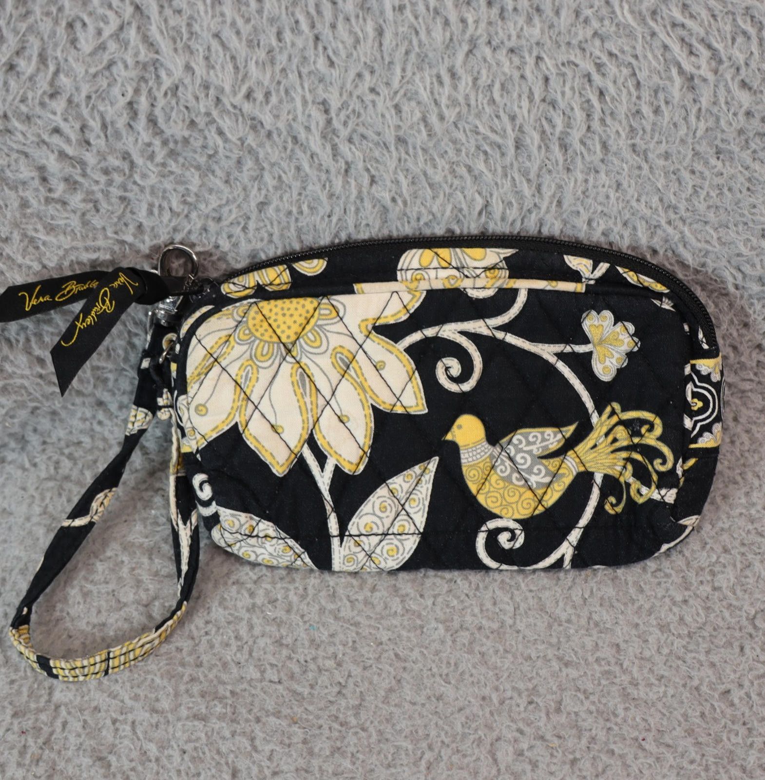 Other Vera Bradley Yellow Bird Makeup Cosmetic Bag 7.25” Size ONE SIZE - 1 Thumbnail