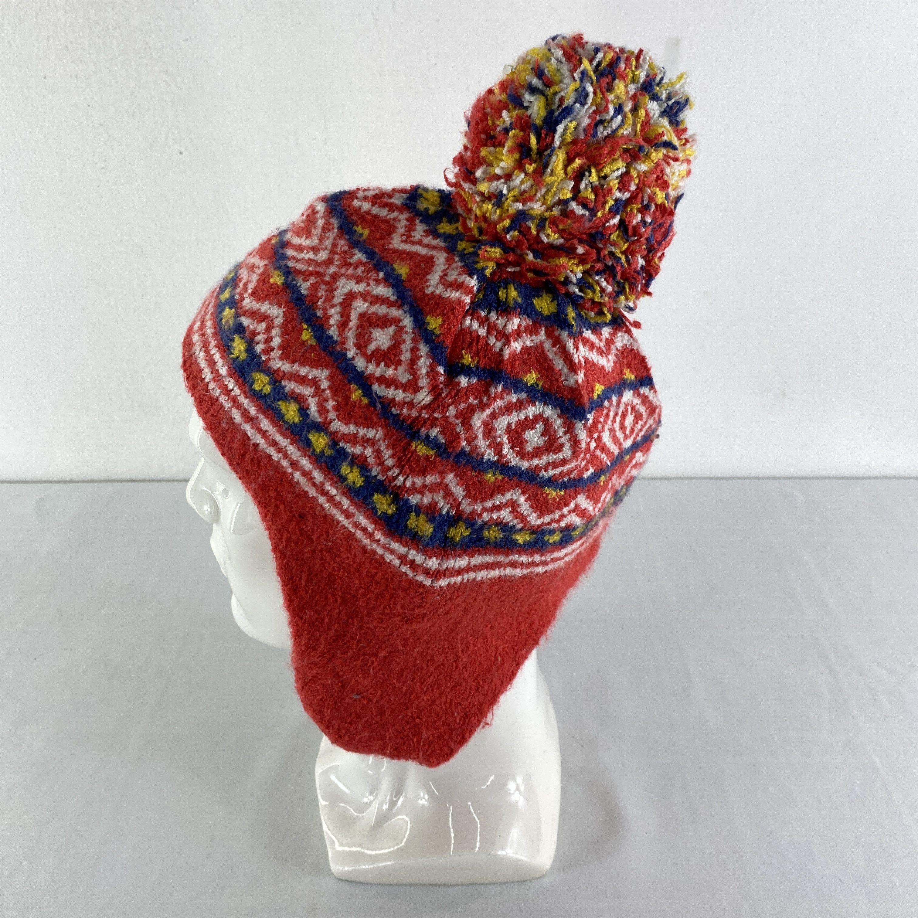 Japanese Brand Geometric Snow Cap Hat Beanie -BN502 Size ONE SIZE - 1 Thumbnail