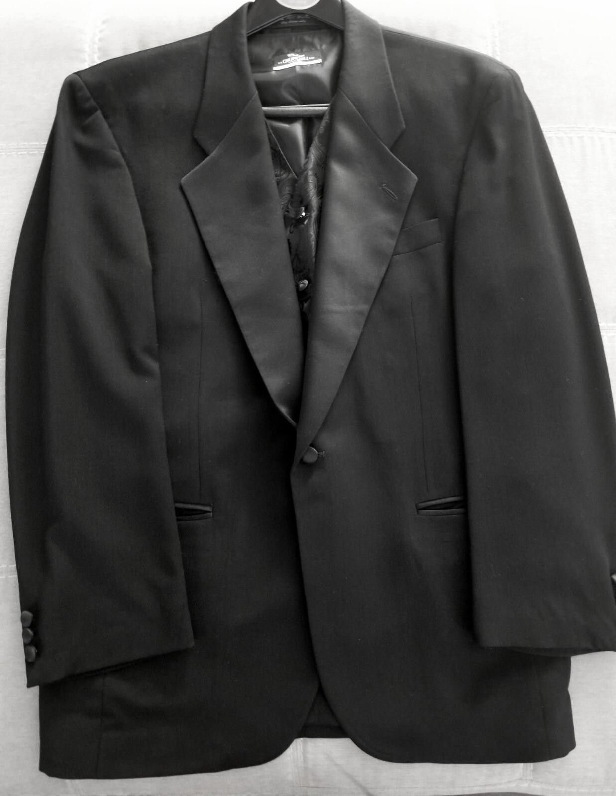 Other S.H. Churchill & Co. Tuxedo Pants 33x26 Jacket Sz 42 Vest L Size 38R - 2 Thumbnail