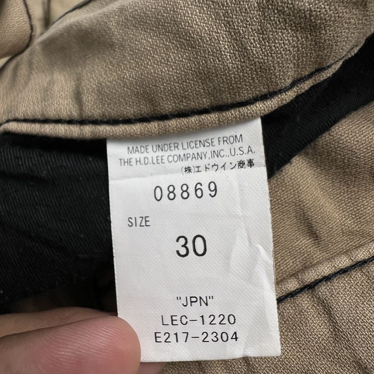 Lee Lee Riders Cargo Pants Size US 33 - 7 Thumbnail