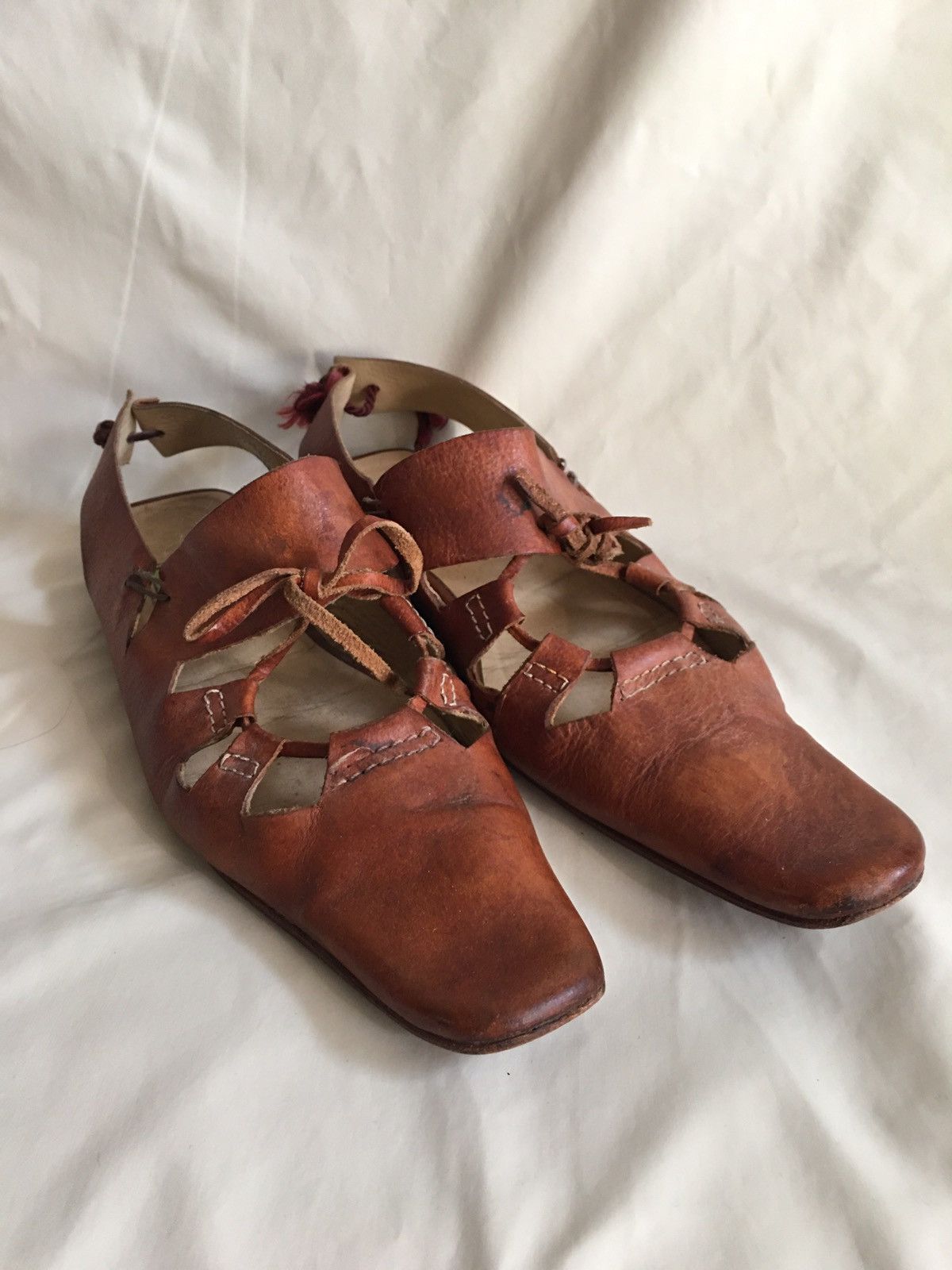Marithe + Francois Girbaud Marithe Francois Girbaud Vintage Brown Leather Mules Shoes Size US 8 / IT 38 - 1 Thumbnail