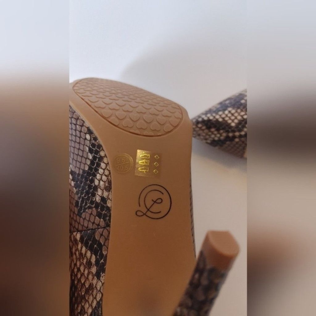 Chinese Laundry Chinese Laundry BN Rayla Snake skin PU leather Size 37 Size US 7 / IT 37 - 6 Thumbnail