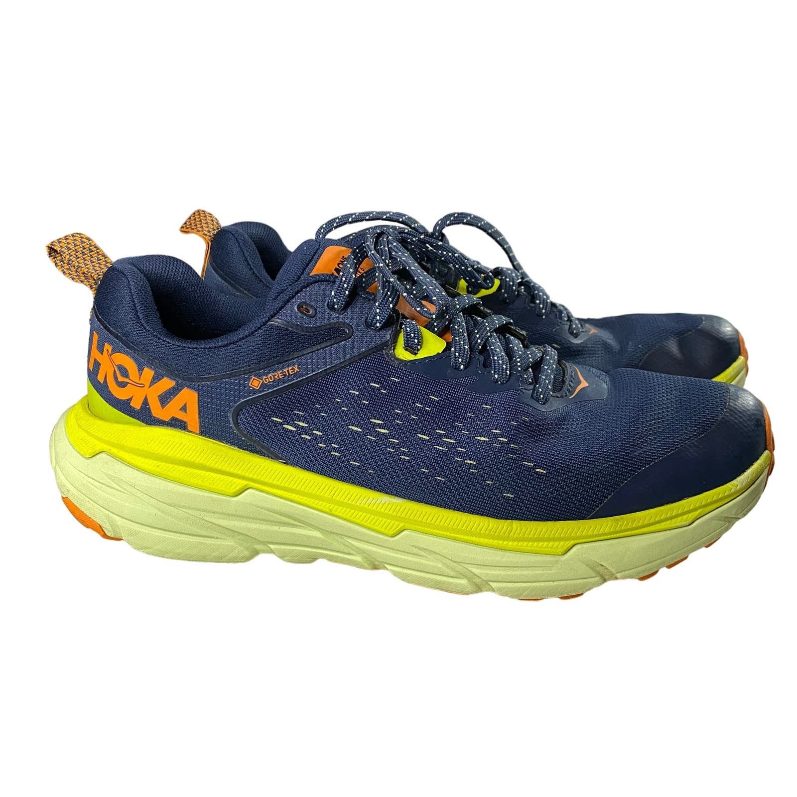 image of Hoka One One Hoka One Challenger Atr 6 Gtx Running Shoes Men's 8.5 D Walk in Blue