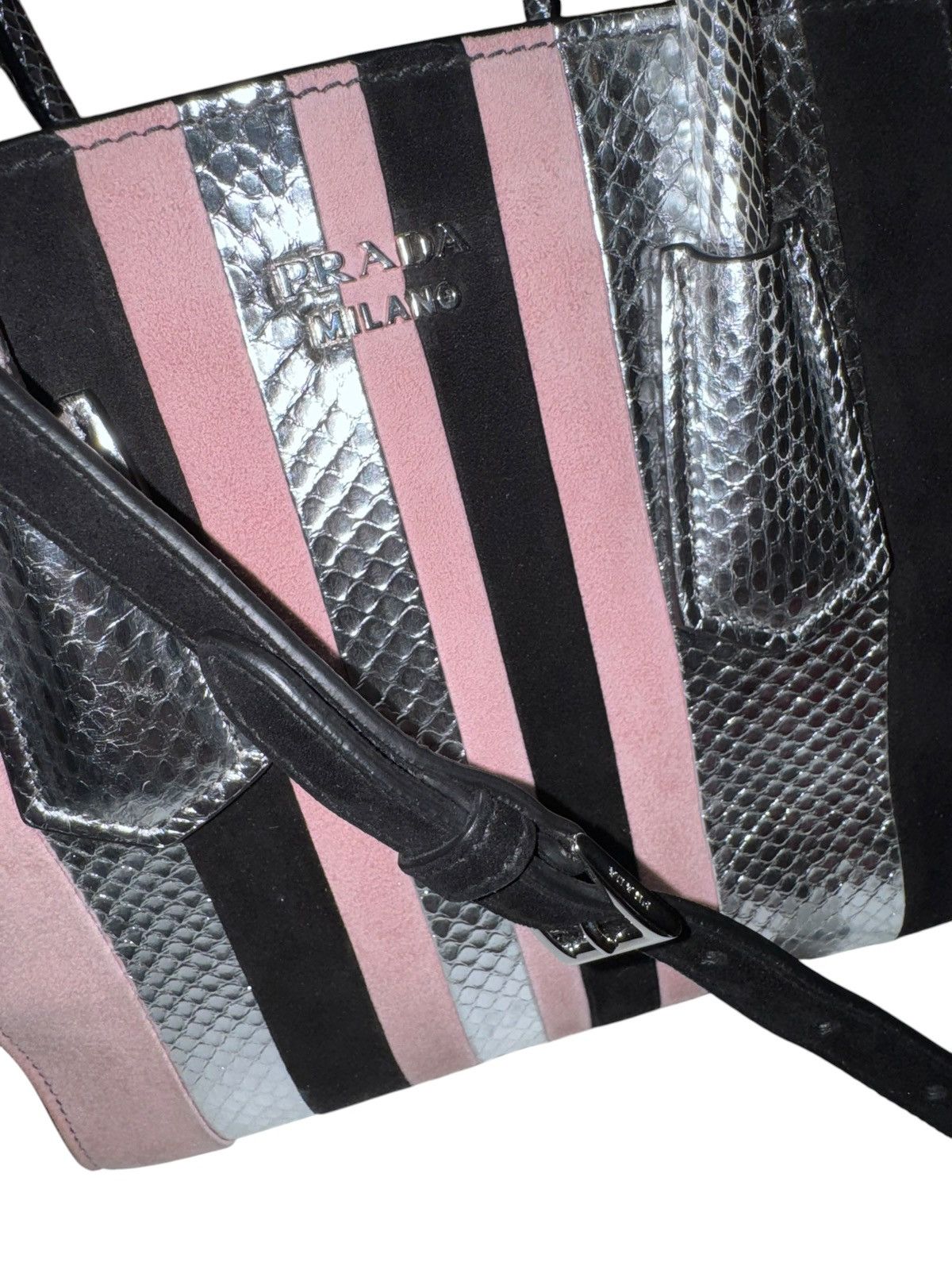 Prada Prada Camoscio Ayers 2 Way Tote, Dust Bag Size ONE SIZE - 14 Thumbnail