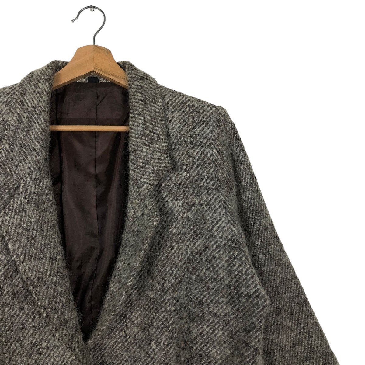 Japanese Brand 🔥Vintage Herringbone Wool Bomber Jacket Issey Miyake Japan Size US M / EU 48-50 / 2 - 5 Thumbnail