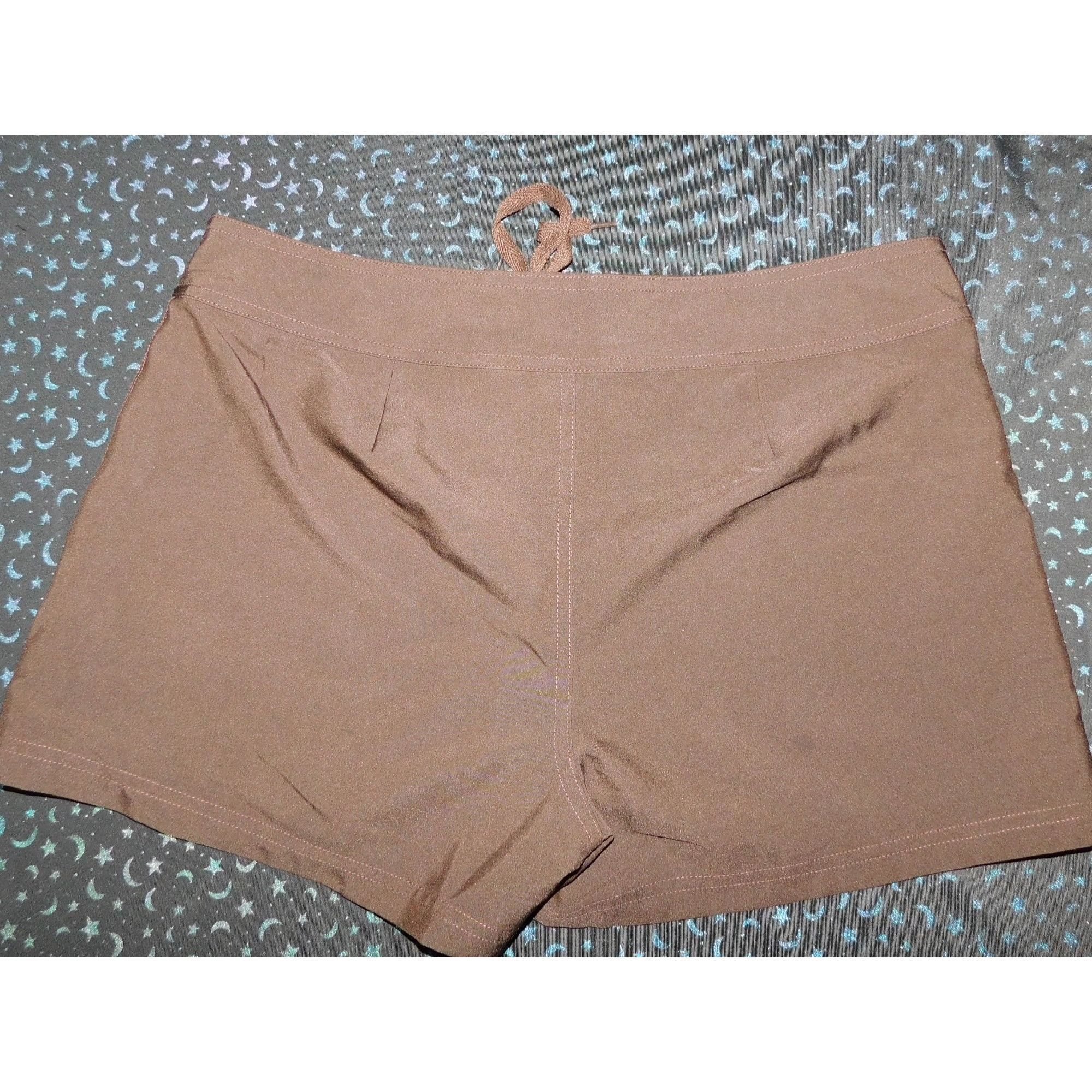 Croft & Barrow Preppy Croft & Barrow Brown Shorts With Tie Waist Size 34" / US 12 / IT 48 - 3 Thumbnail