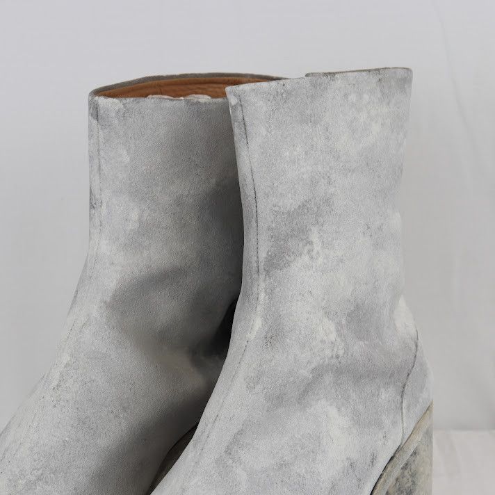 Maison Margiela o1rshd1 Flat Tabi Boots in Dirty Grey Size US 12 / EU 45 - 4 Thumbnail