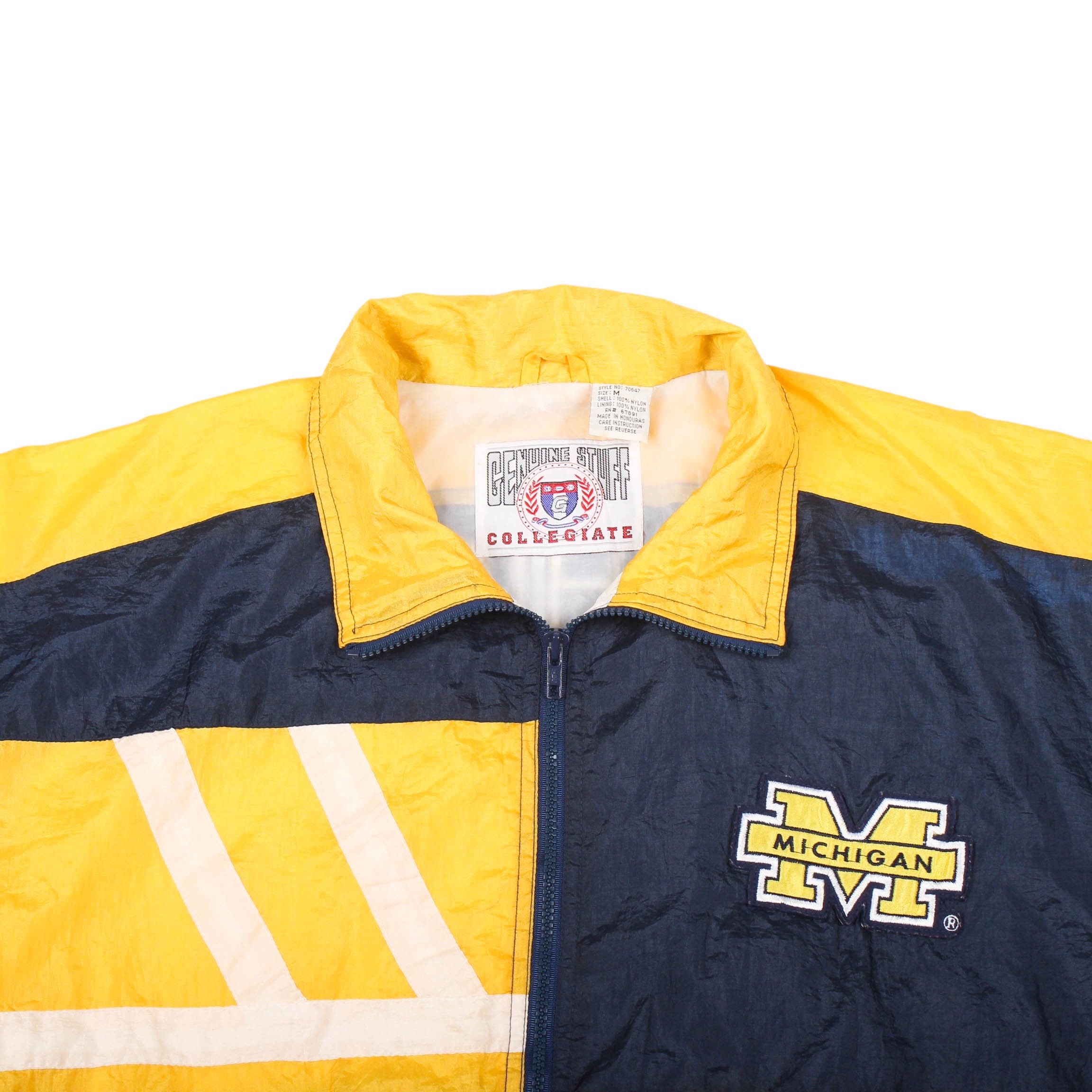 NCAA Michigan Wolverines Jacket NCAA College 90s Windbreaker Size US M / EU 48-50 / 2 - 7 Thumbnail