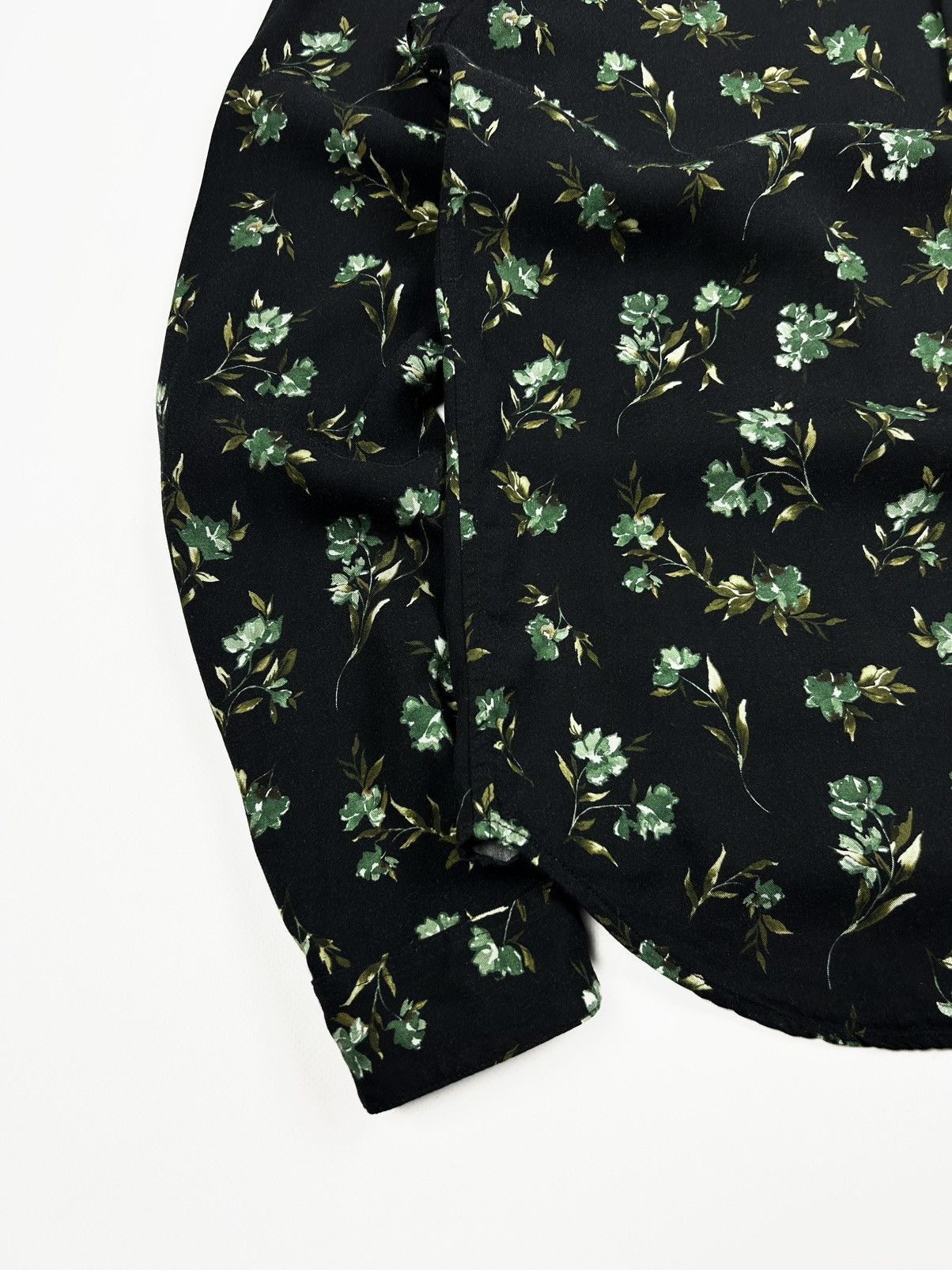 The Kooples The Kooples Shirt Floral Monogram Print Black Size s Rare Size US S / EU 44-46 / 1 - 8 Thumbnail