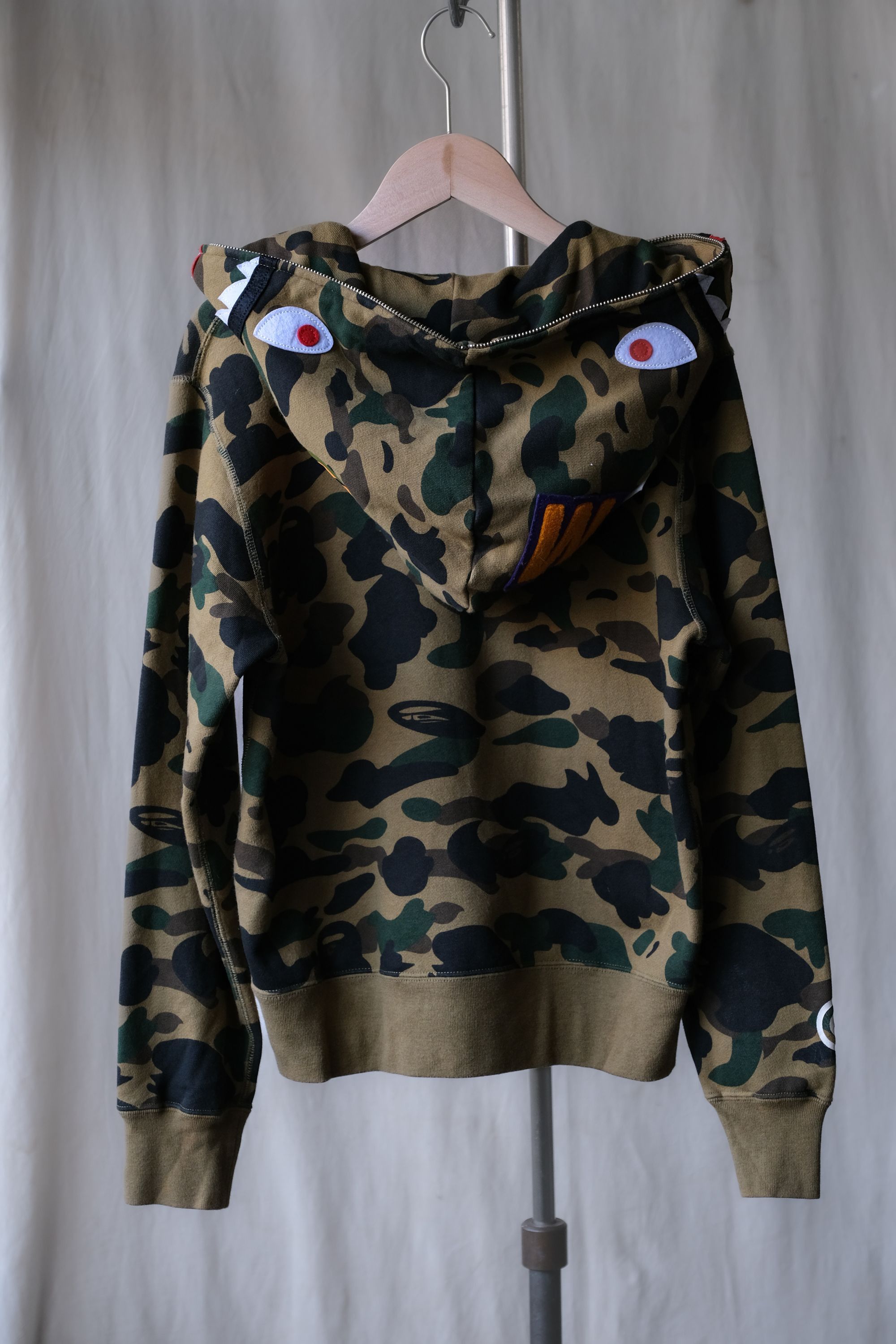 Bape A BATHING APE BAPE Shark Full Zip Hoodie Size US S / EU 44-46 / 1 - 7 Thumbnail