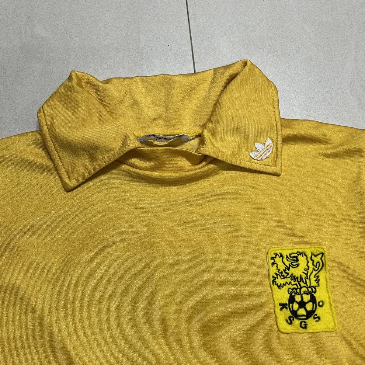 Adidas × Vintage Vintage Adidas Football Longsleeve Jersey T Shirt Size US S / EU 44-46 / 1 - 6 Thumbnail