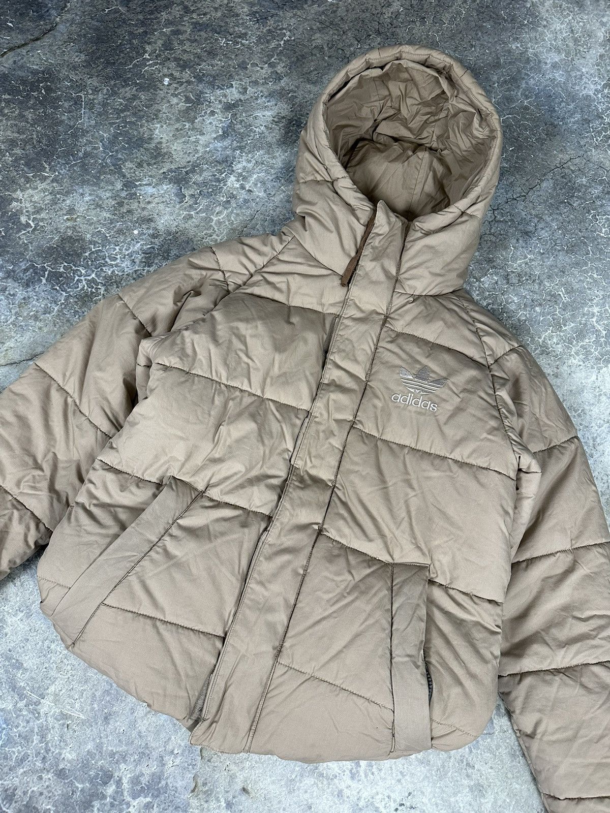 Adidas × Vintage Adidas Puffer Jacket Size US L / EU 52-54 / 3 - 2 Thumbnail