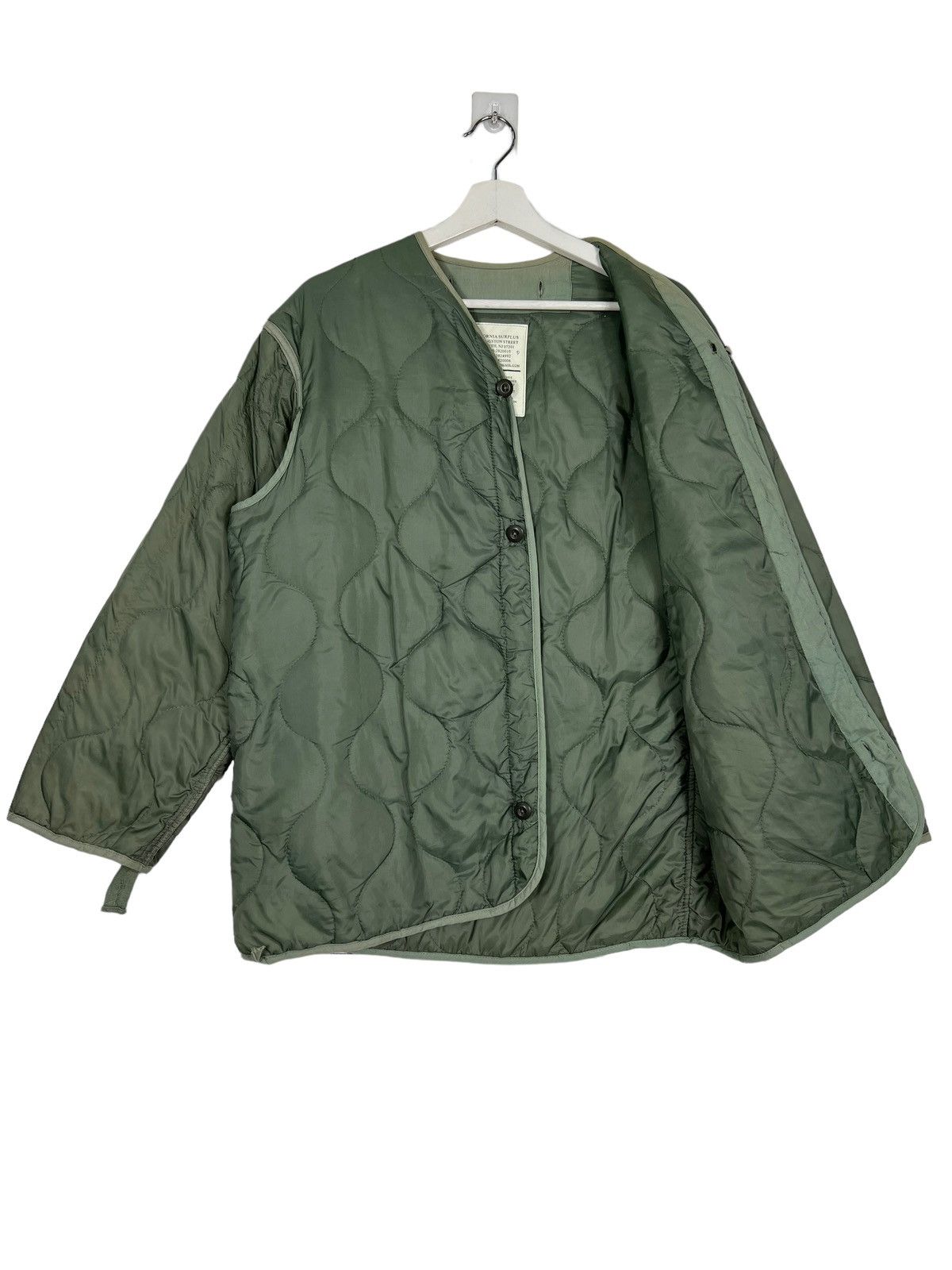 Japanese Brand 🔥 CALIFORNIA SURPLUS LINER QUILTED JACKET Size US L / EU 52-54 / 3 - 9 Thumbnail