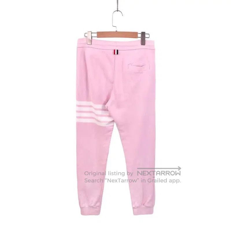 Thom Browne Thom Browne Pink Cotton Casual Pants . Size 28" / US 6 / IT 42 - 2 Thumbnail