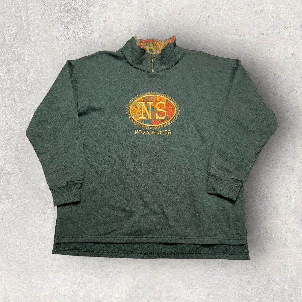 Vintage Vintage Nova Scotia sweatshirt Size US XL / EU 56 / 4 - 1 Thumbnail