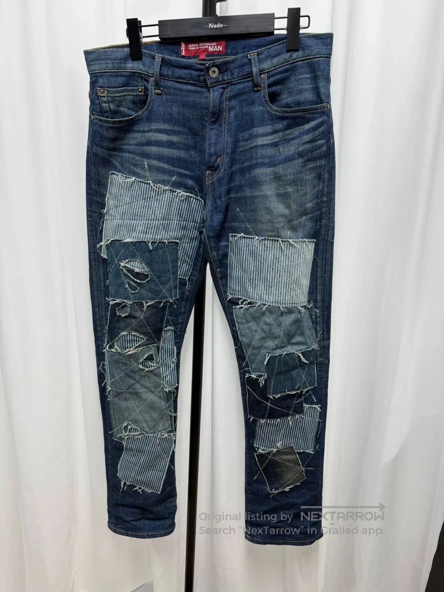 Junya Watanabe Junya Watanabe Levi's Patchwork Denim Pants. Size US 34 / EU 50 - 1 Thumbnail